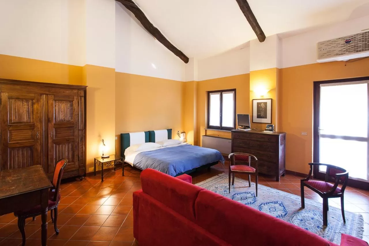 Living room in Residenza Del Lago