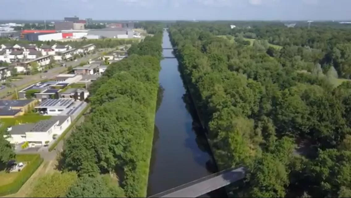 River view, Bird's-eye View in B&B Maison Saint Tropez Eindhoven