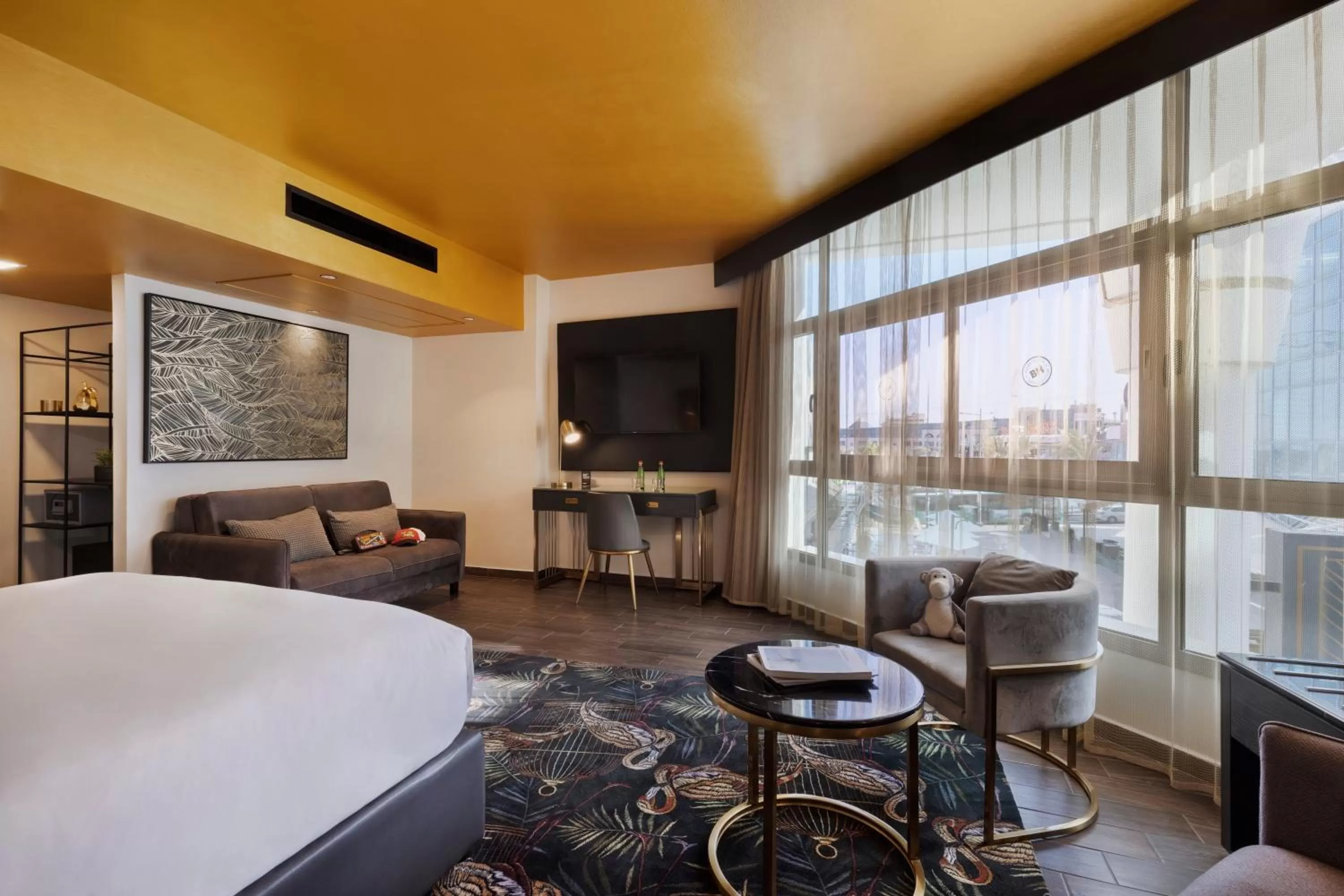 Bedroom, Bed in Brown Lighthouse Eilat, a member of Brown Hotels