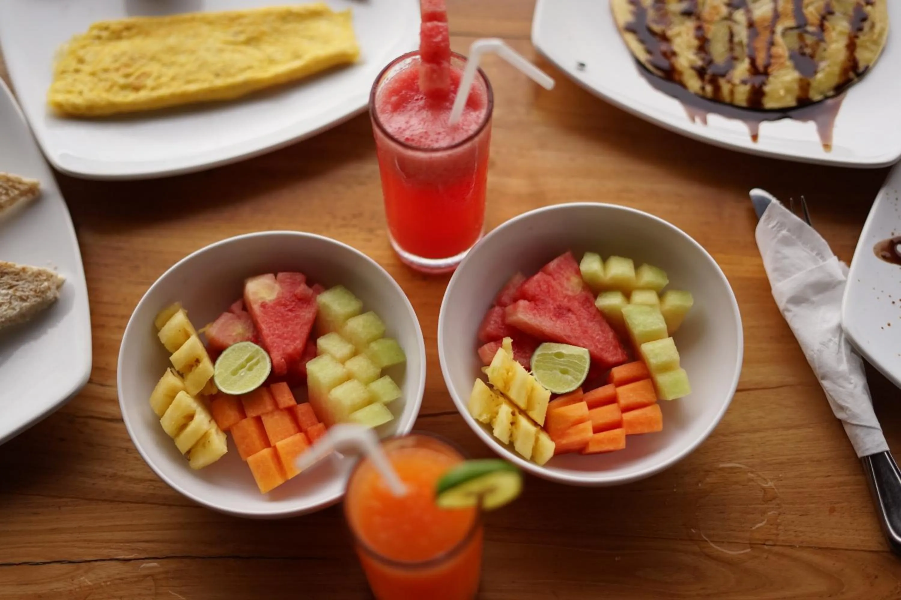 Breakfast in Dewi Sri Private Villa