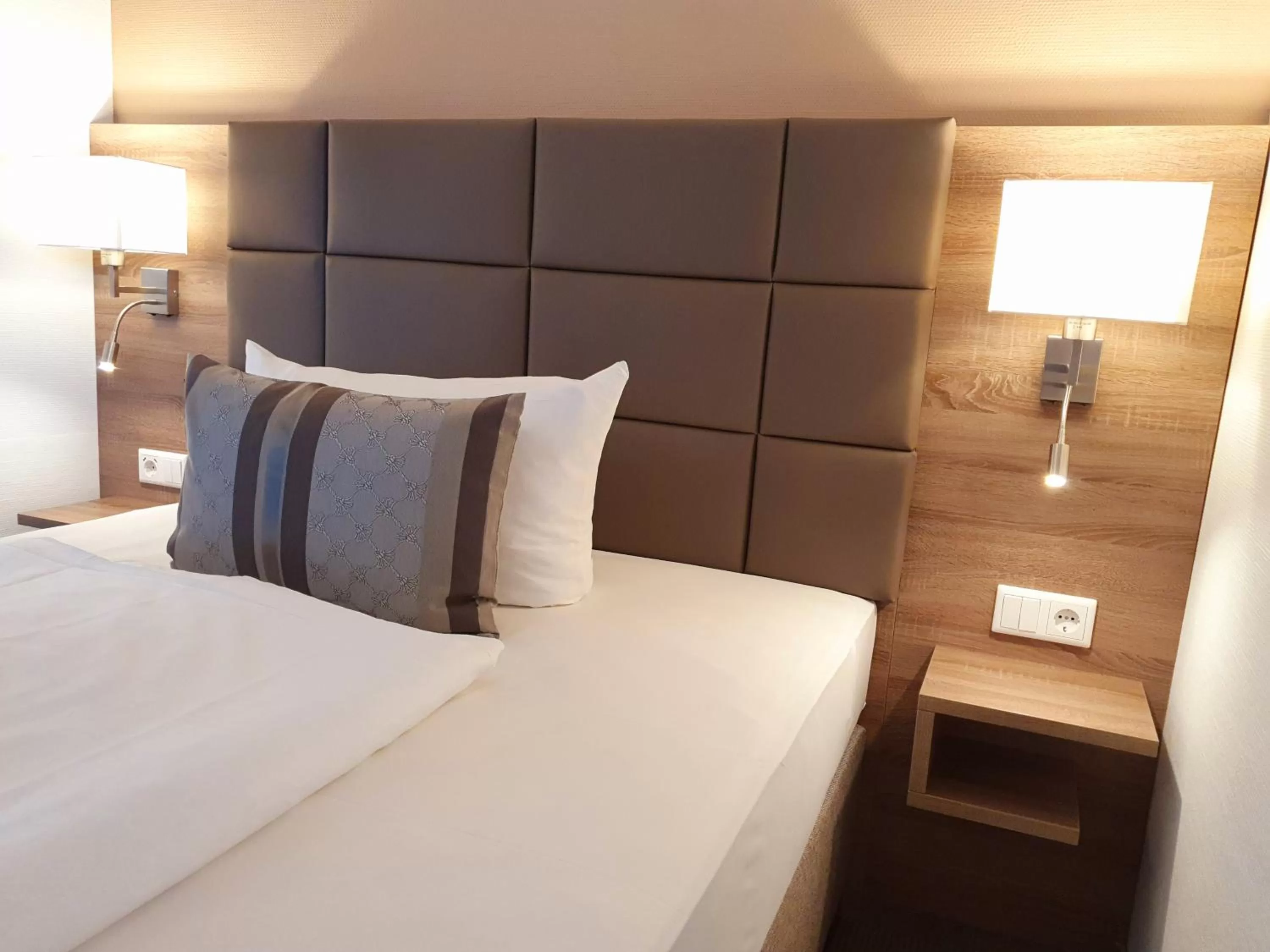 Bed in Hotel in den Herrnwiesen