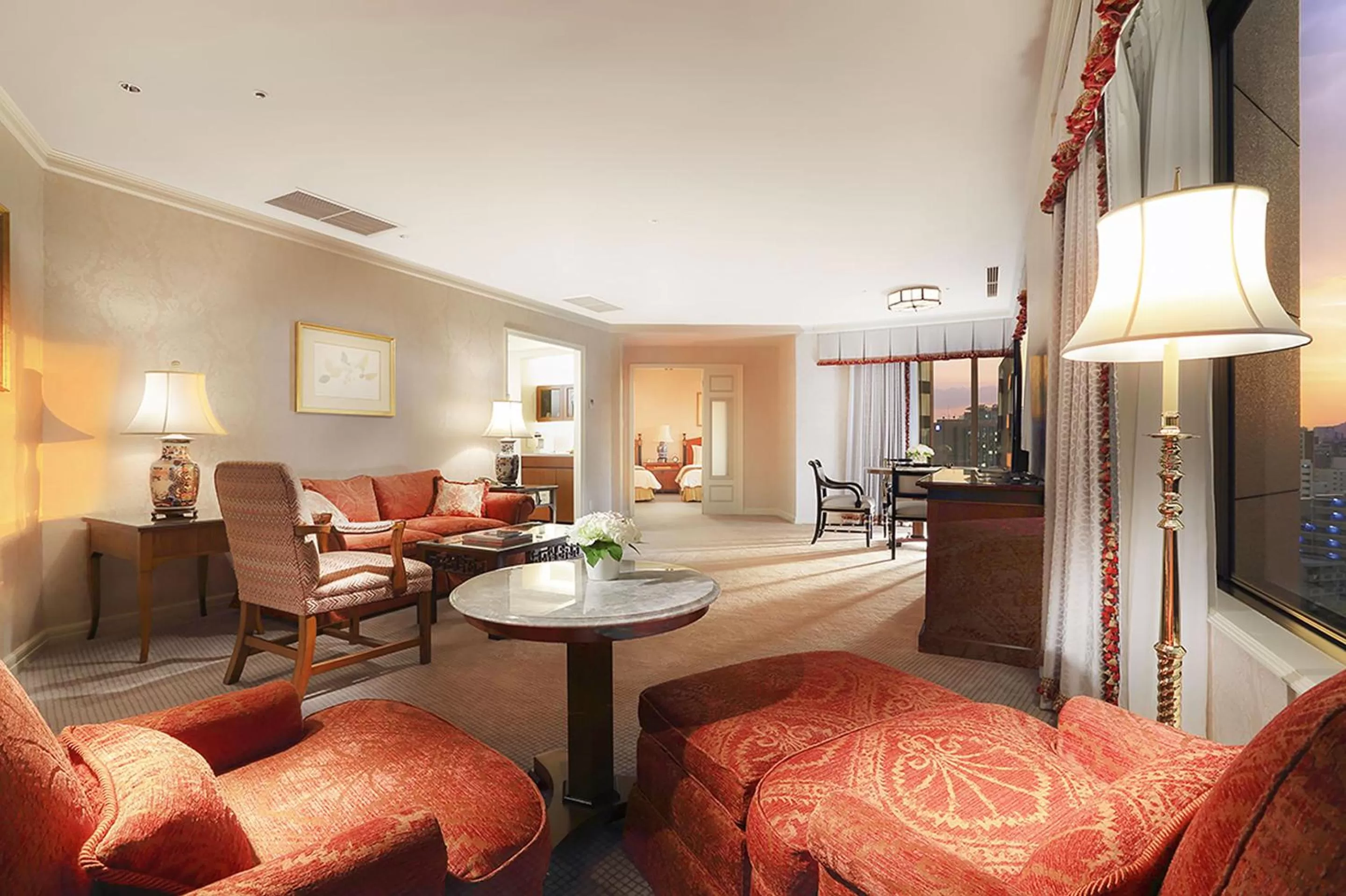 Photo of the whole room in Hotel Chinzanso Tokyo