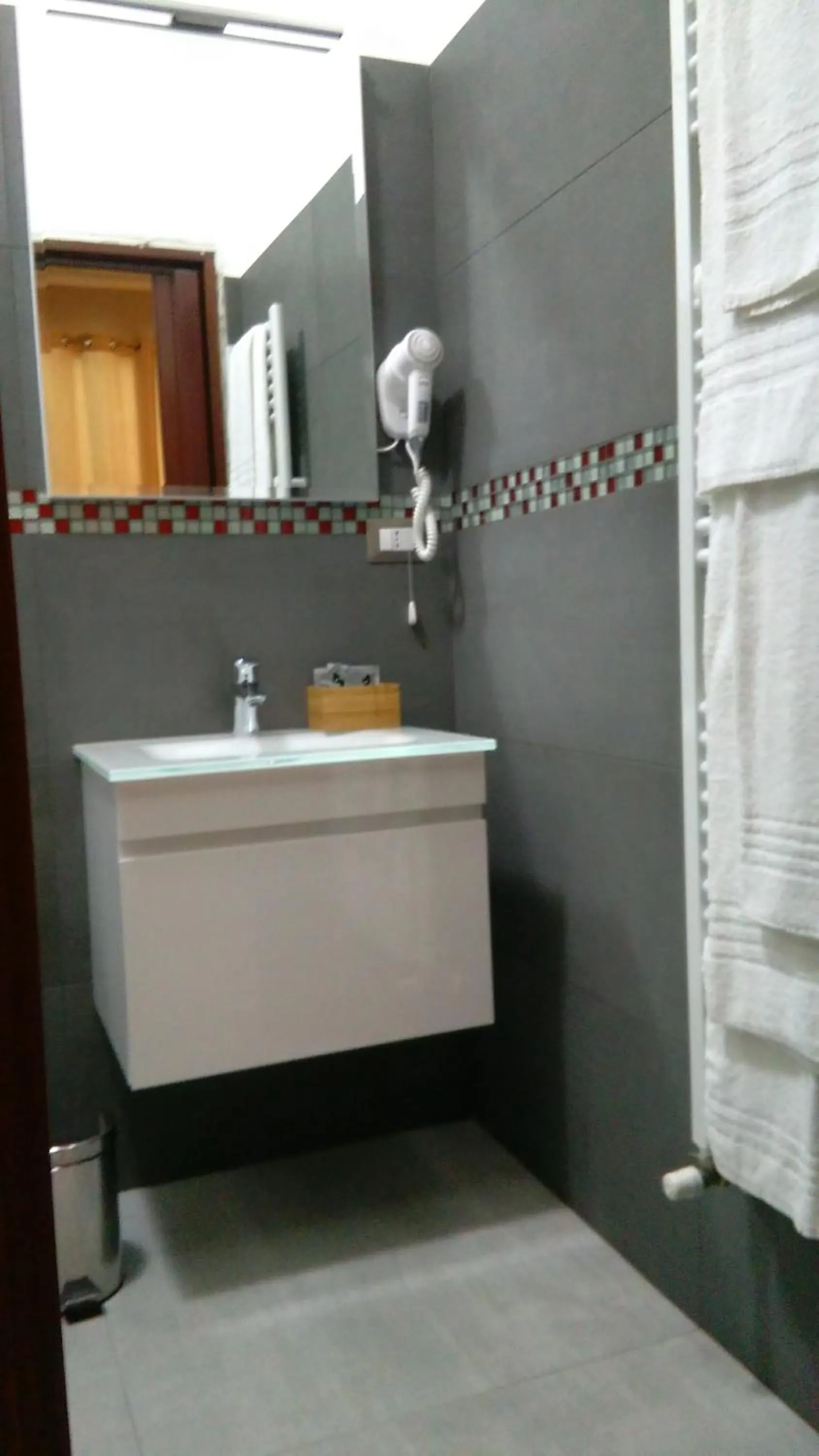 Bathroom in La Quercia Hotel con Ristorante