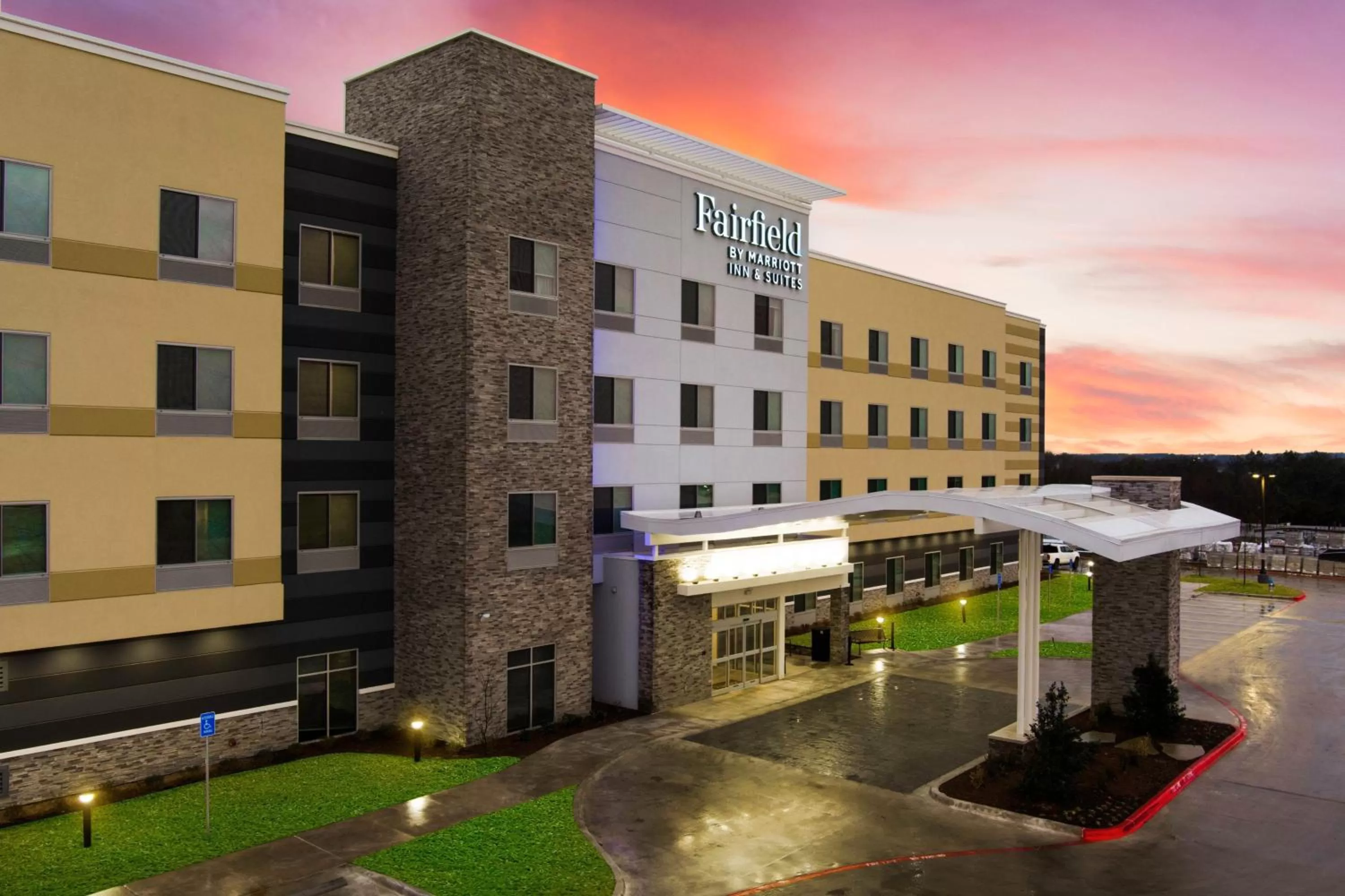 Property building in Fairfield by Marriott Inn & Suites Dallas McKinney