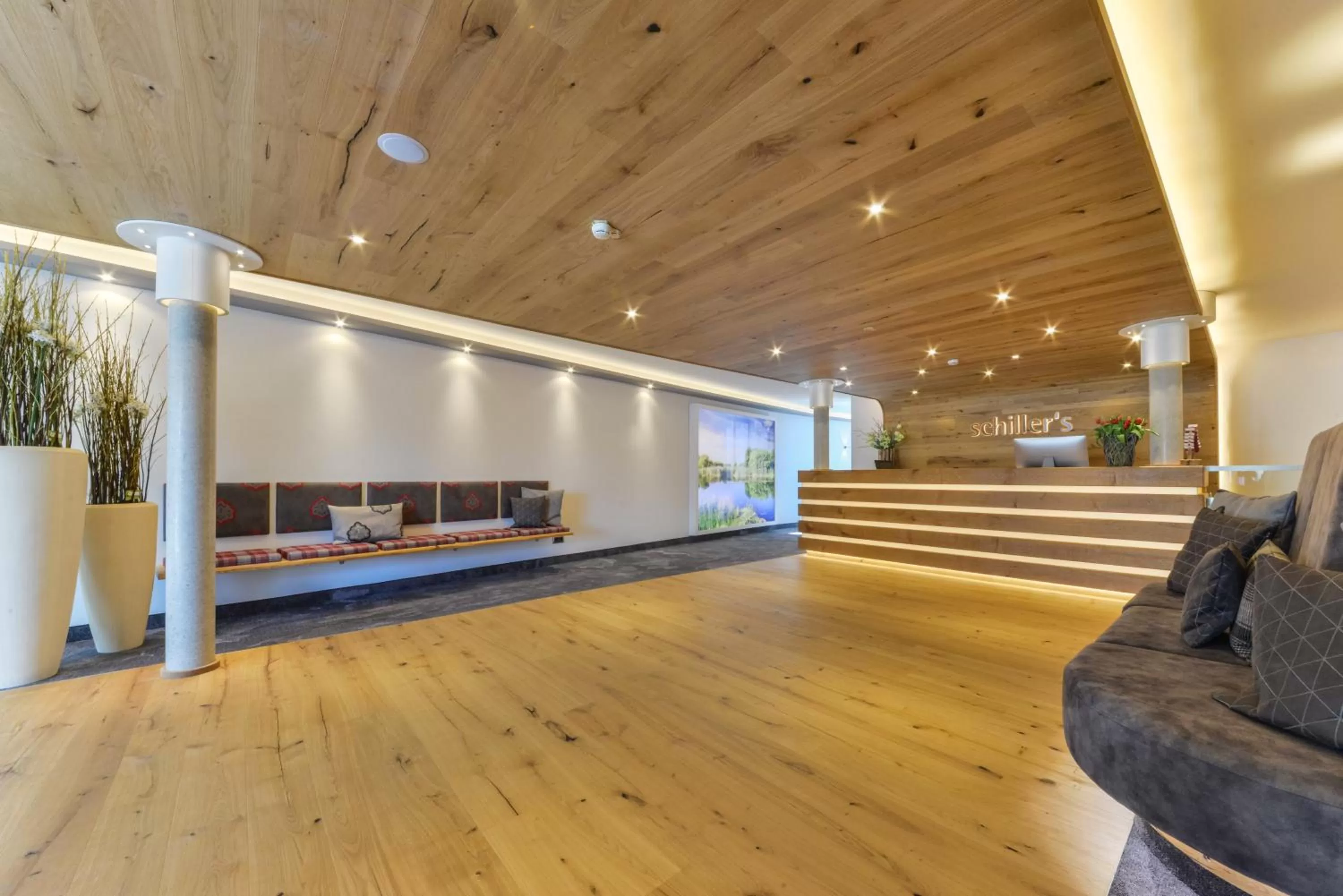 Lobby or reception in Hotel Schiller