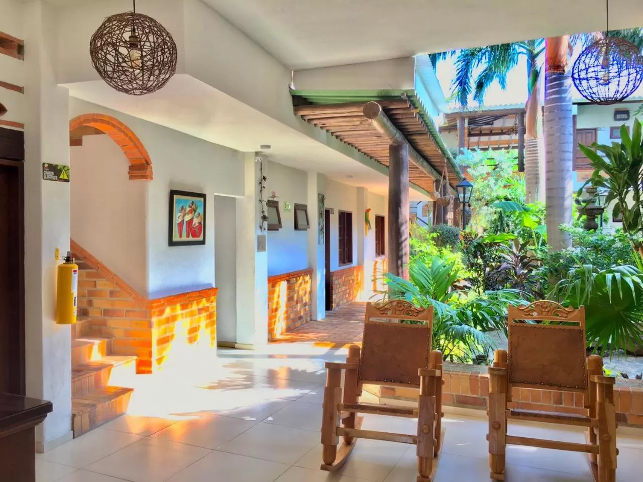 Patio in Camali Hotel