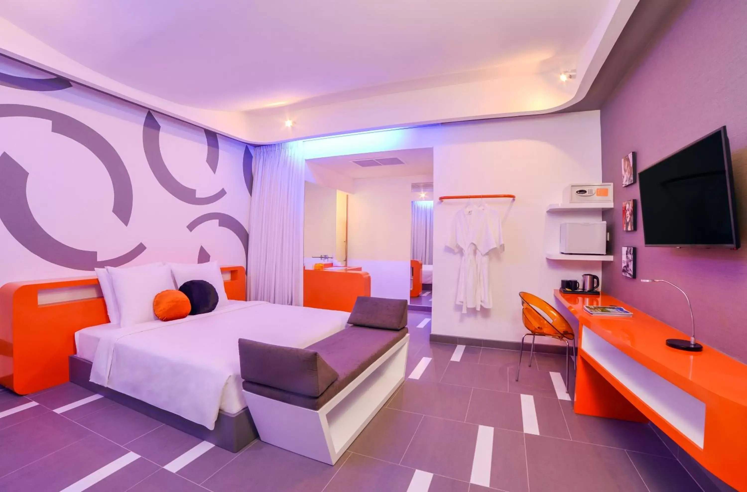 Deluxe King Bed in SUN & MOON, Urban Hotel Deluxe King Bed in SUN & MOON, Urban Hotel