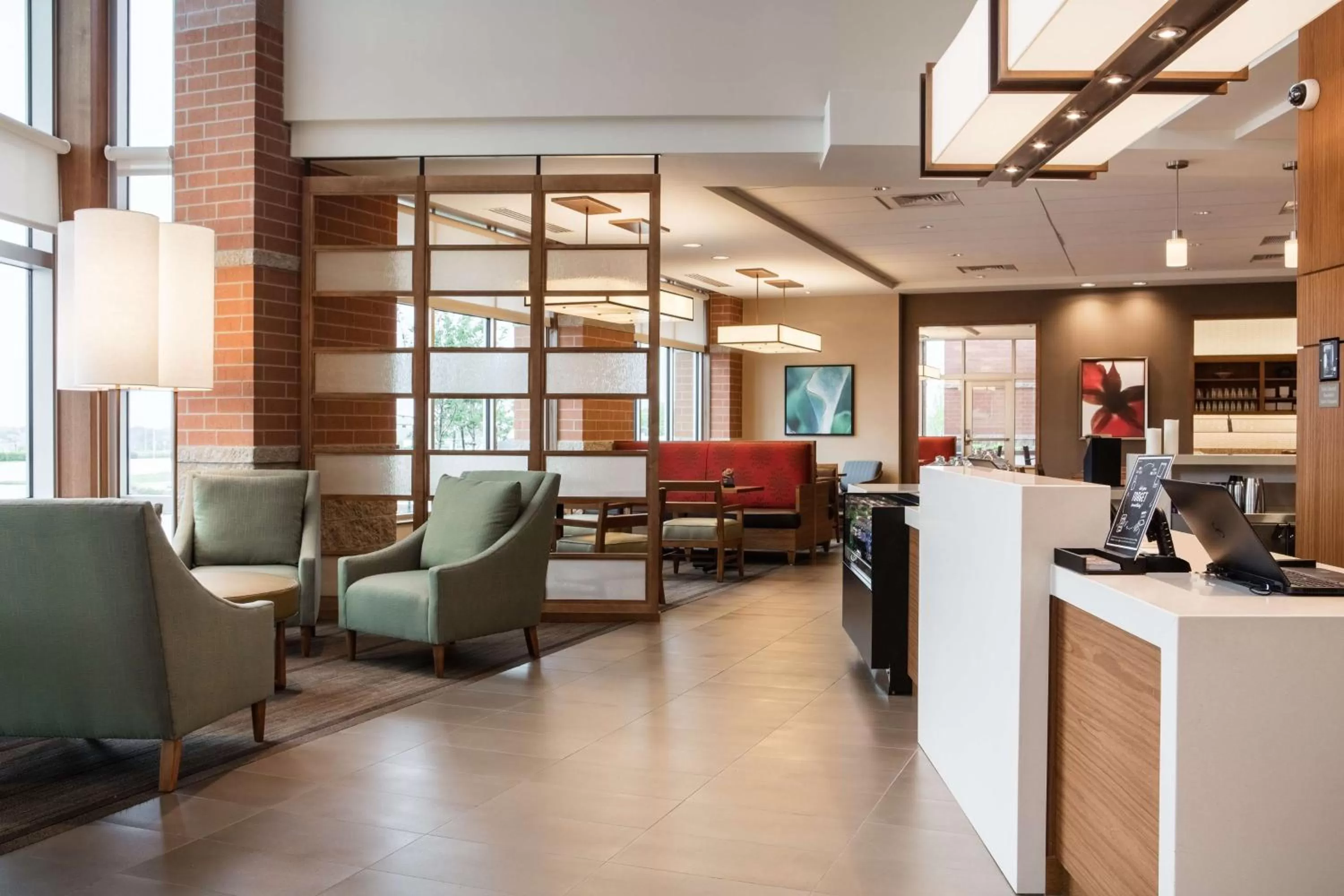 Lobby or reception in Hyatt Place Kansas City Lenexa City Center