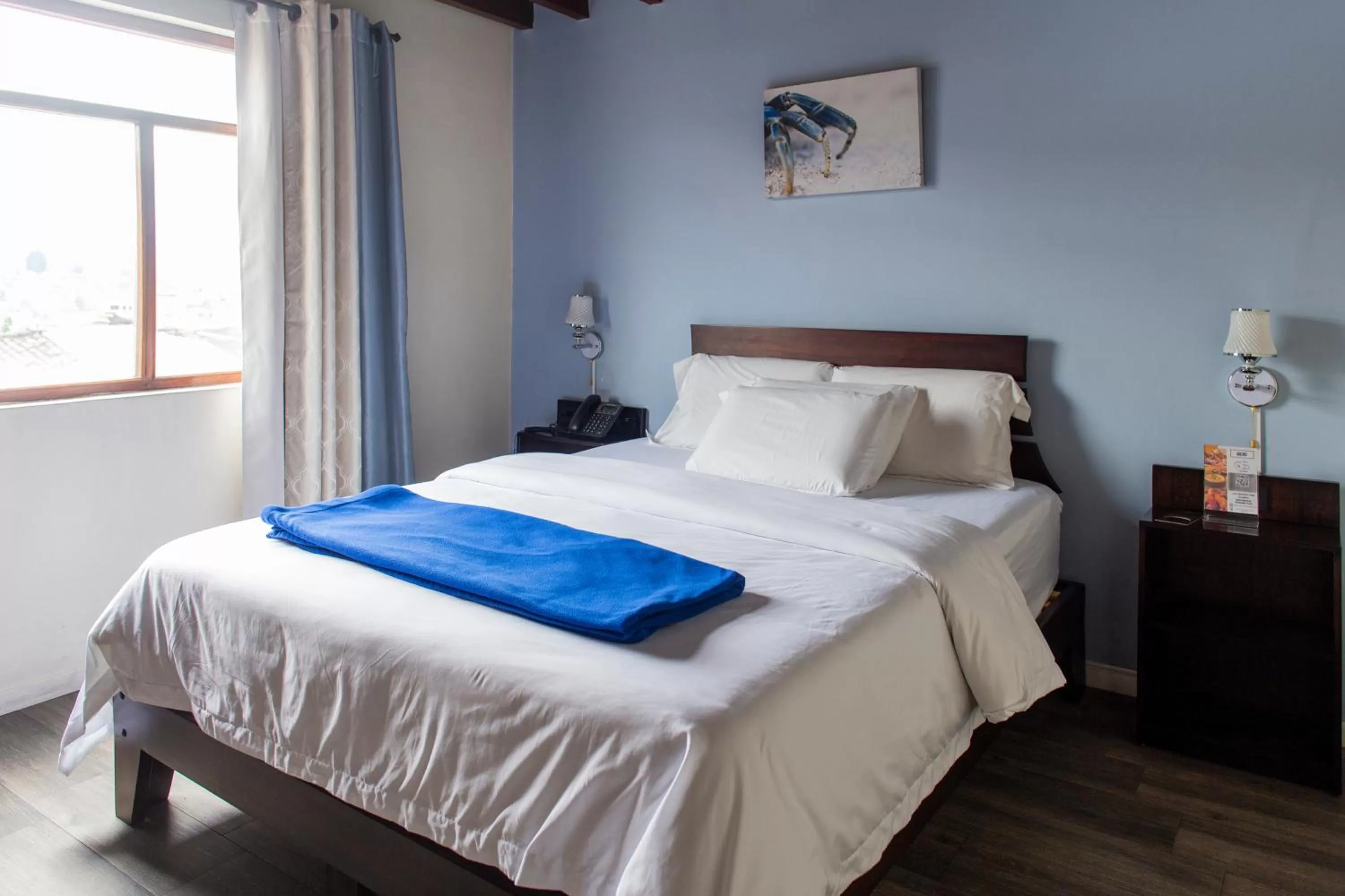 Photo of the whole room, Bed in Hotel Colonial San Agustin