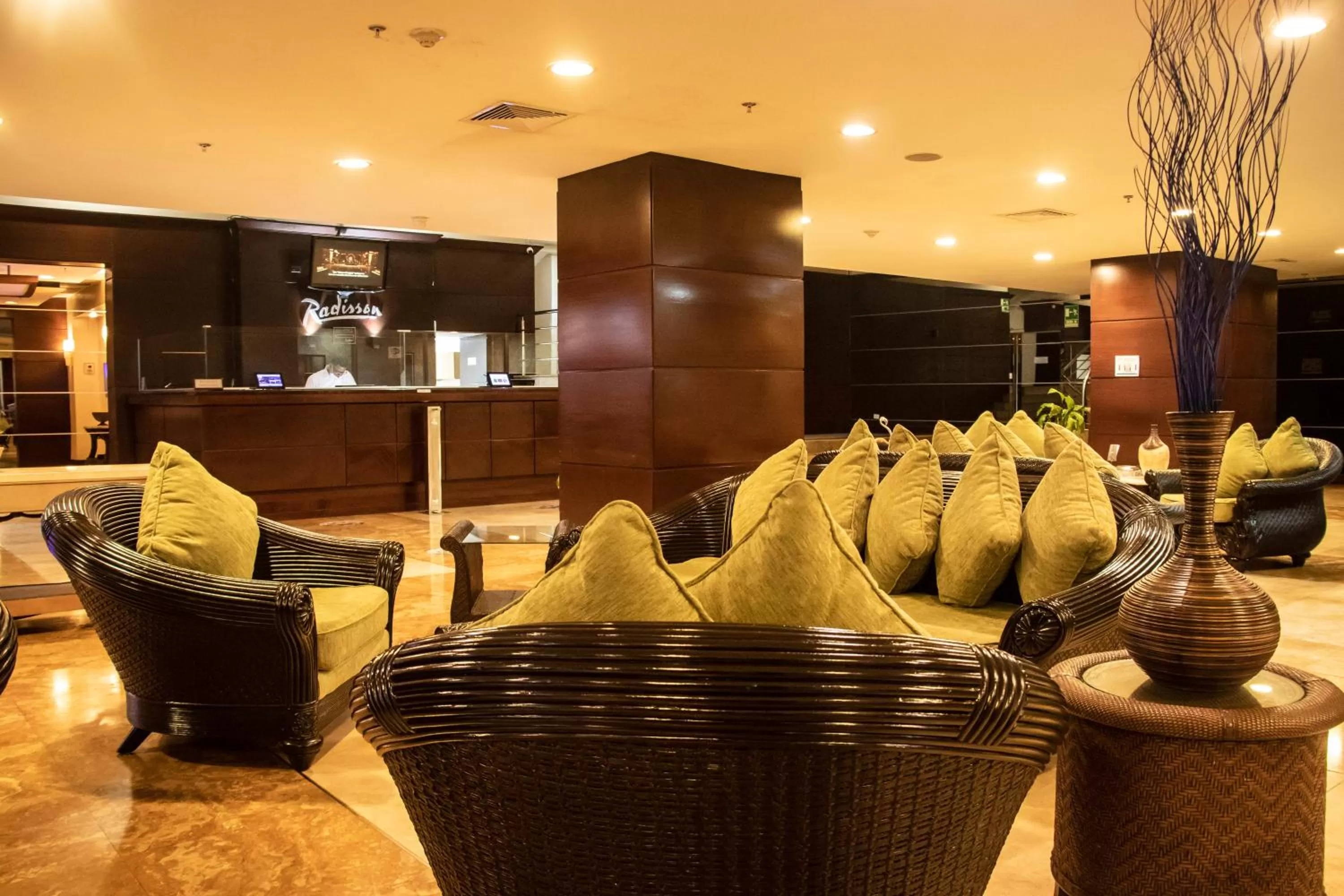 Living room in Radisson Colon 2,000 Hotel & Casino