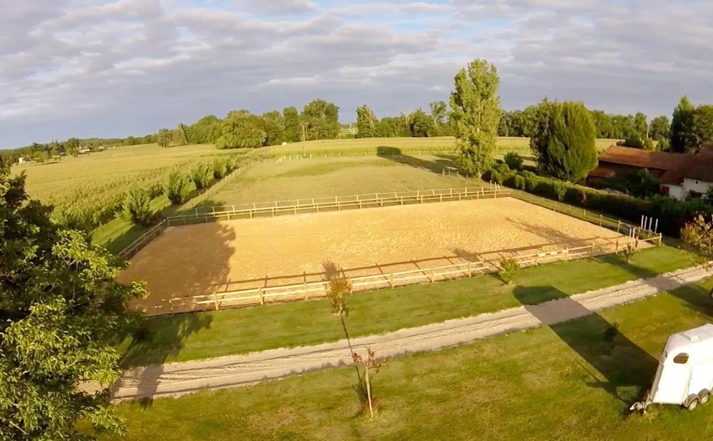 Garden view in Chambres d'Hotes Carpediem