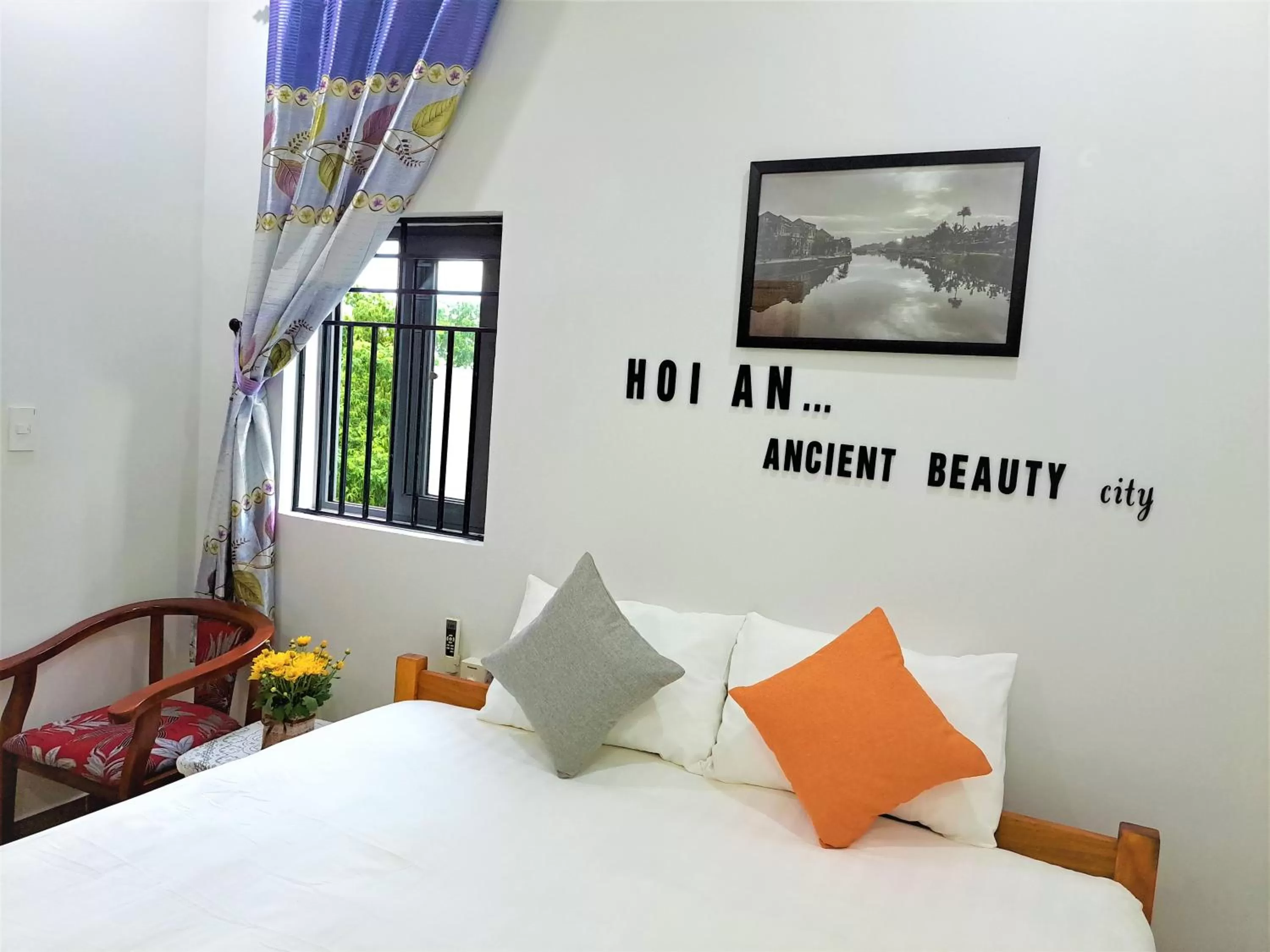 Photo of the whole room, Bed in GREEN TOWN hotel HỘI AN