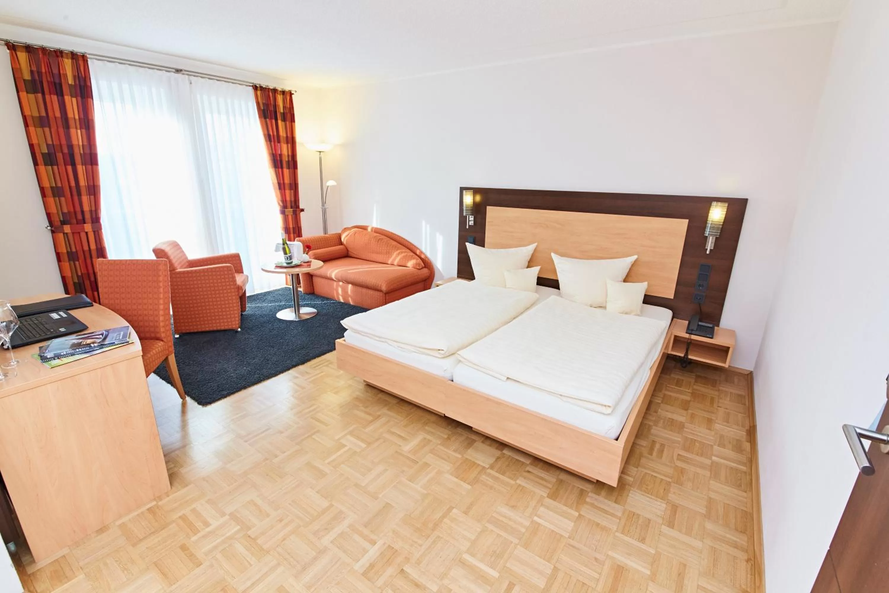 Photo of the whole room, Bed in Hotel & Restaurant Pötter