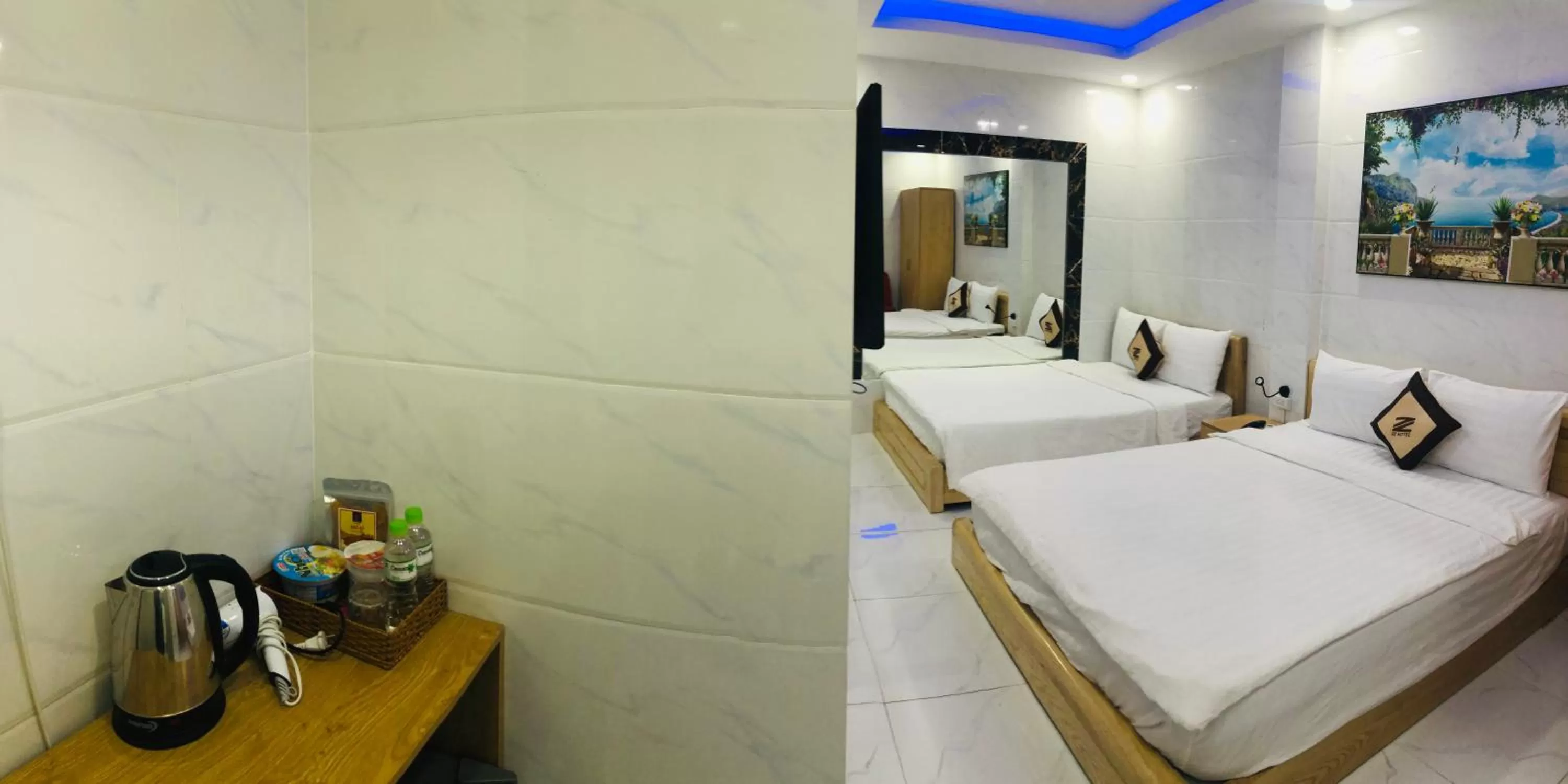 Photo of the whole room, Bed in 2Z Hotel- 149 Lê Thị Riêng