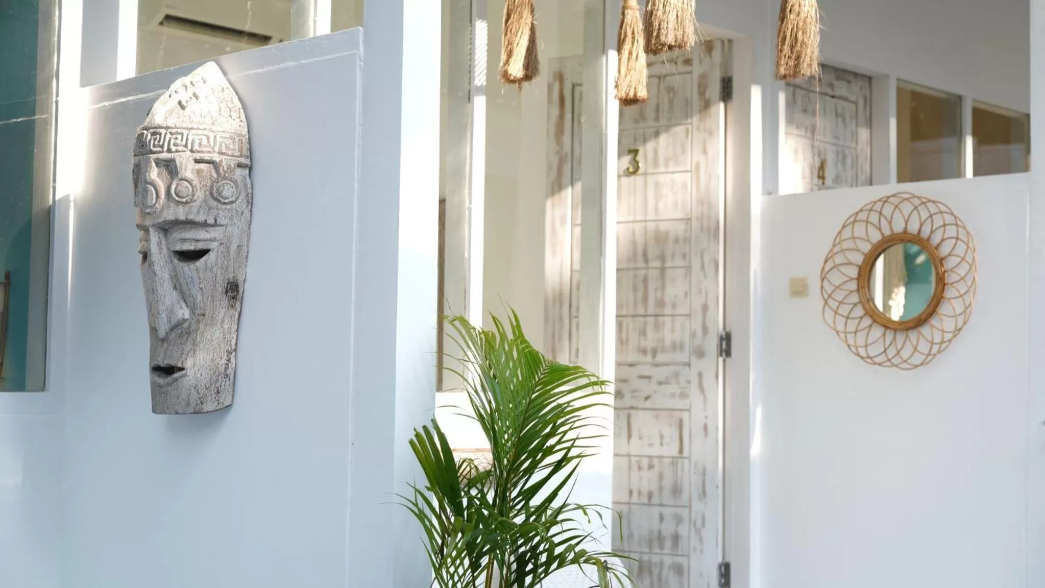 Decorative detail in The White Bay