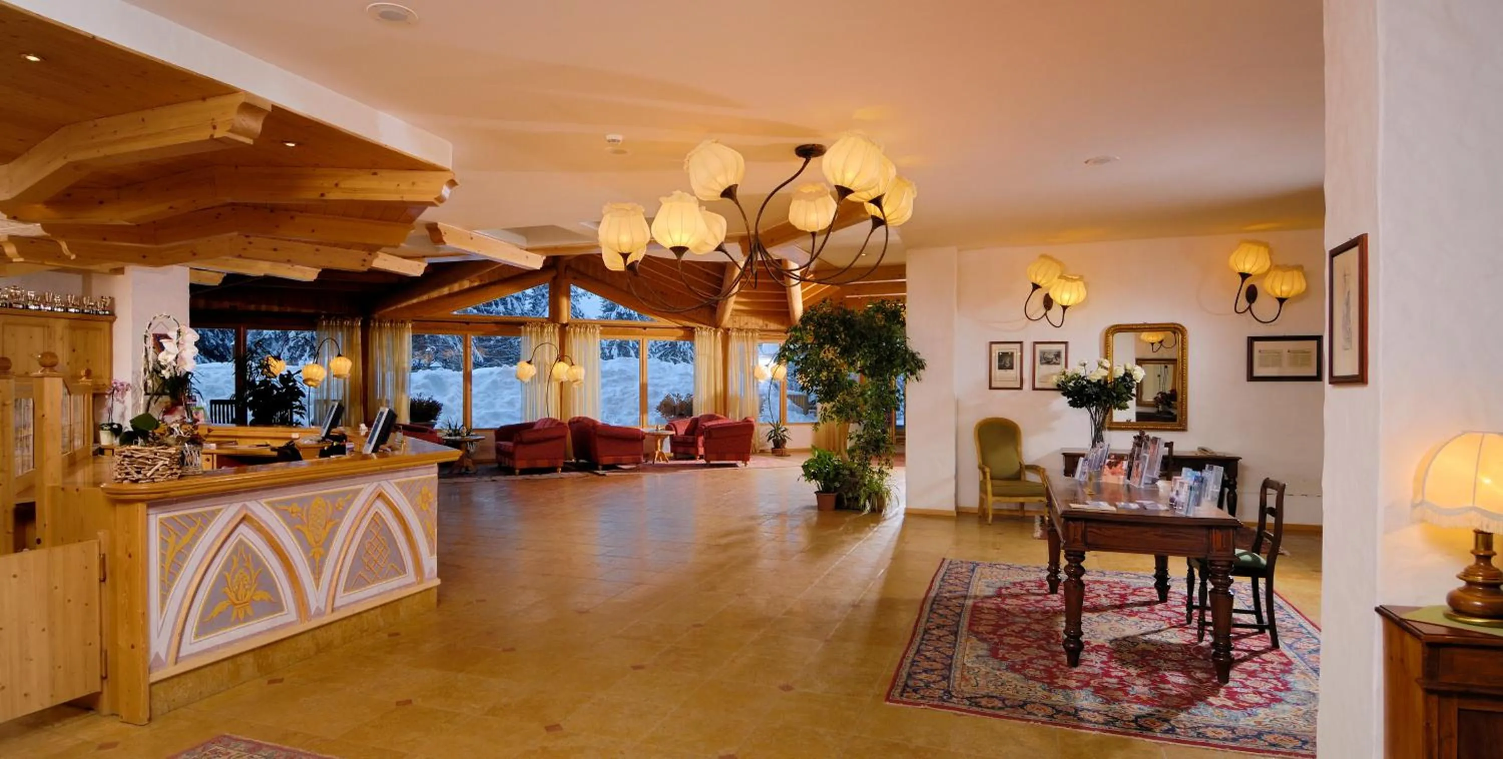 Lobby or reception in Carlo Magno Hotel Spa Resort