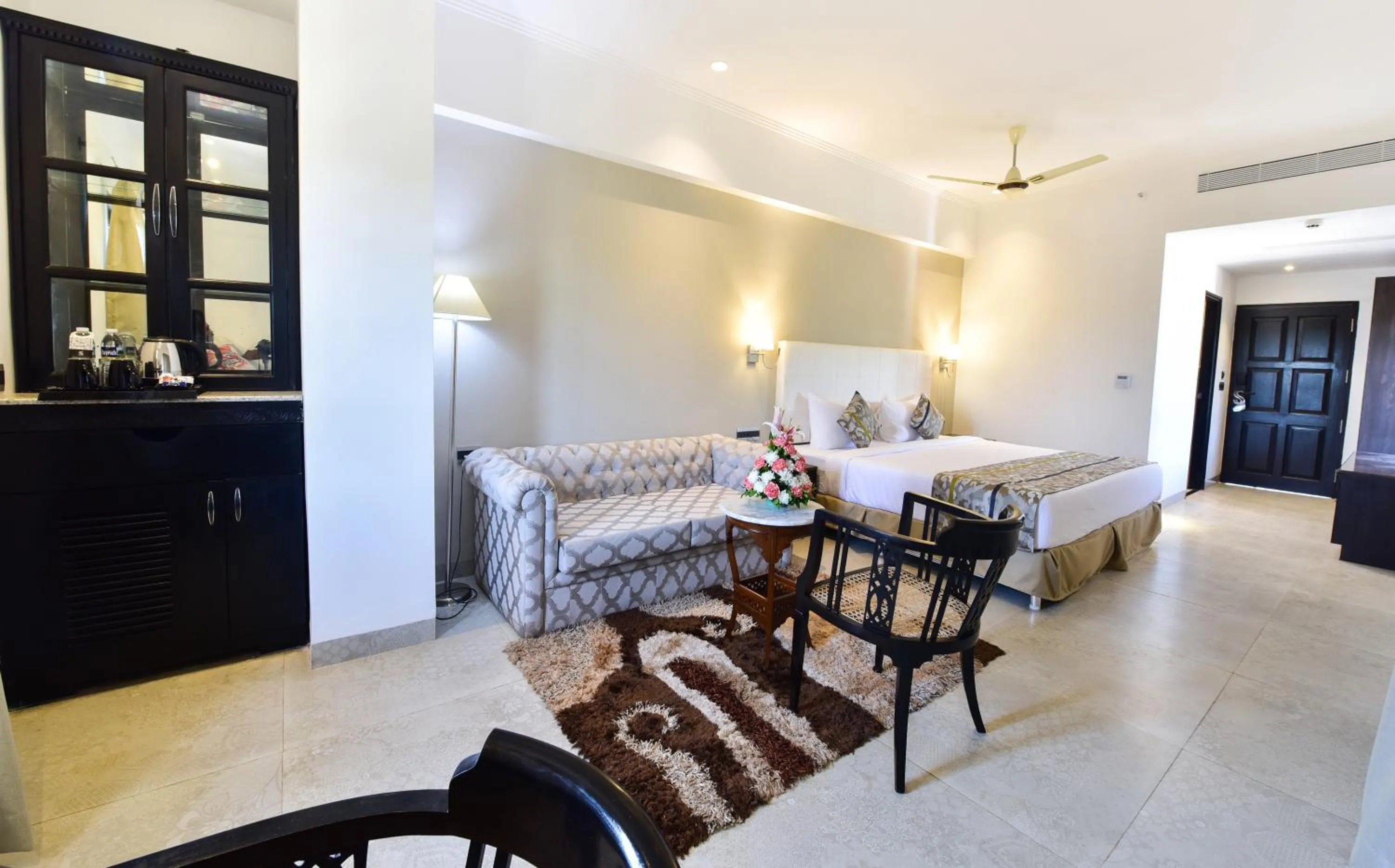 Bed in Silver Sands Serenity Resort, Candolim