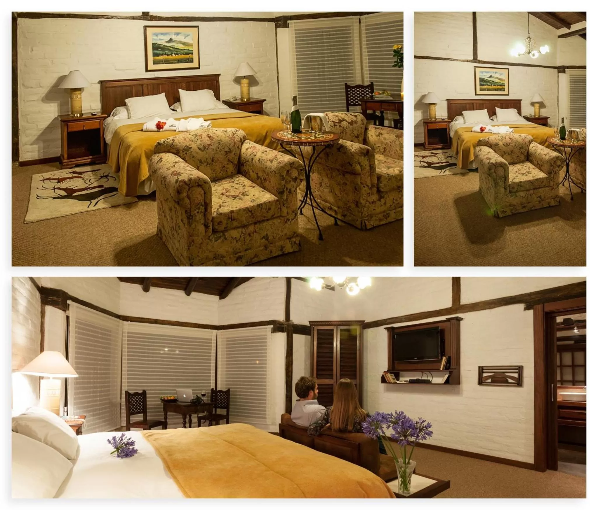 Bedroom, Bed in Hotel Hacienda Abraspungo