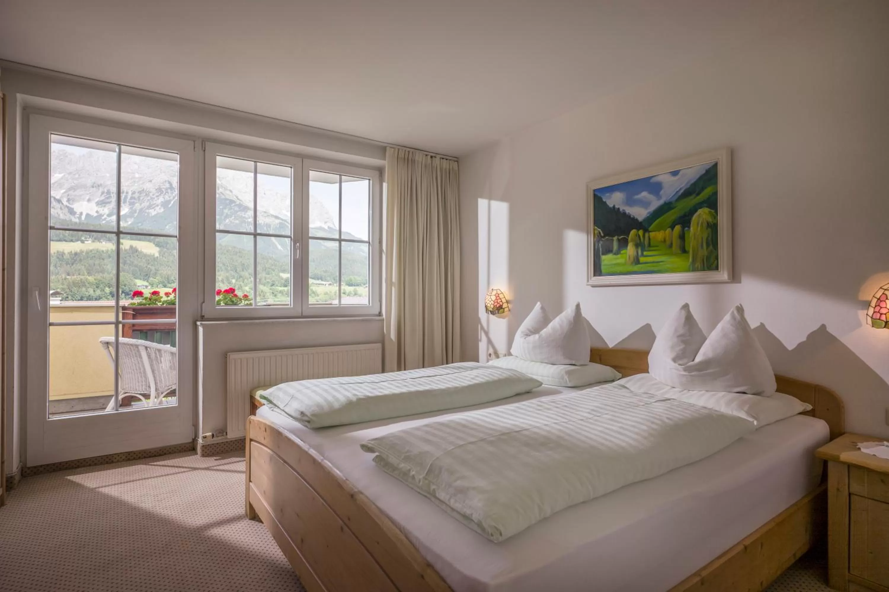 Bed in Apparthotel Tom Sojer