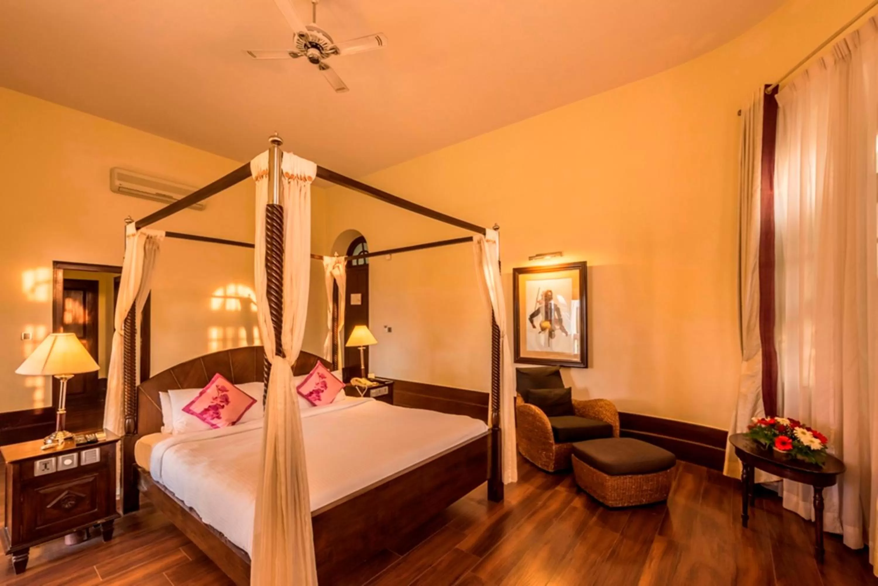 Bathroom, Bed in Royal Orchid Brindavan Garden Mysore