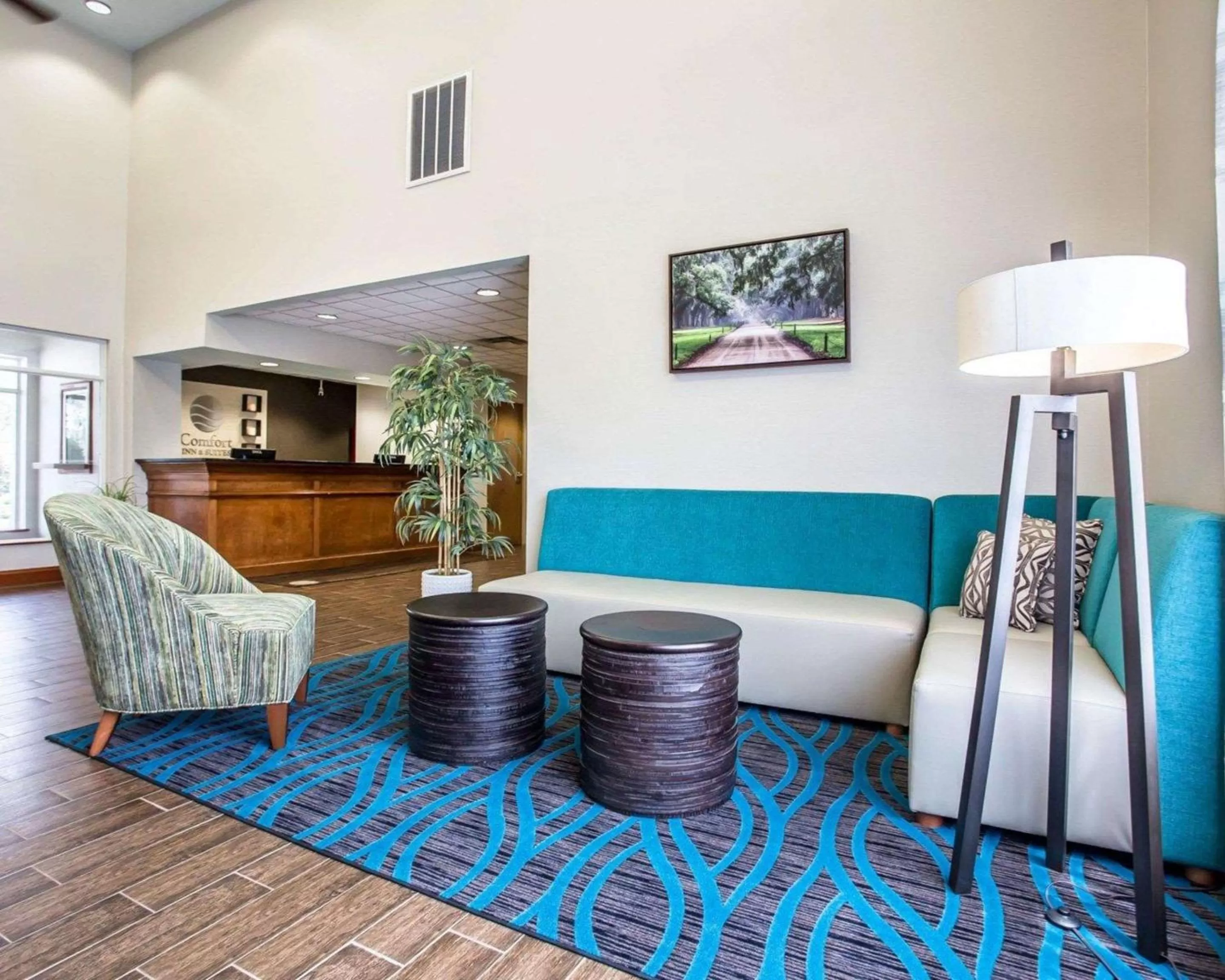 Lobby or reception in Comfort Inn & Suites Walterboro I-95