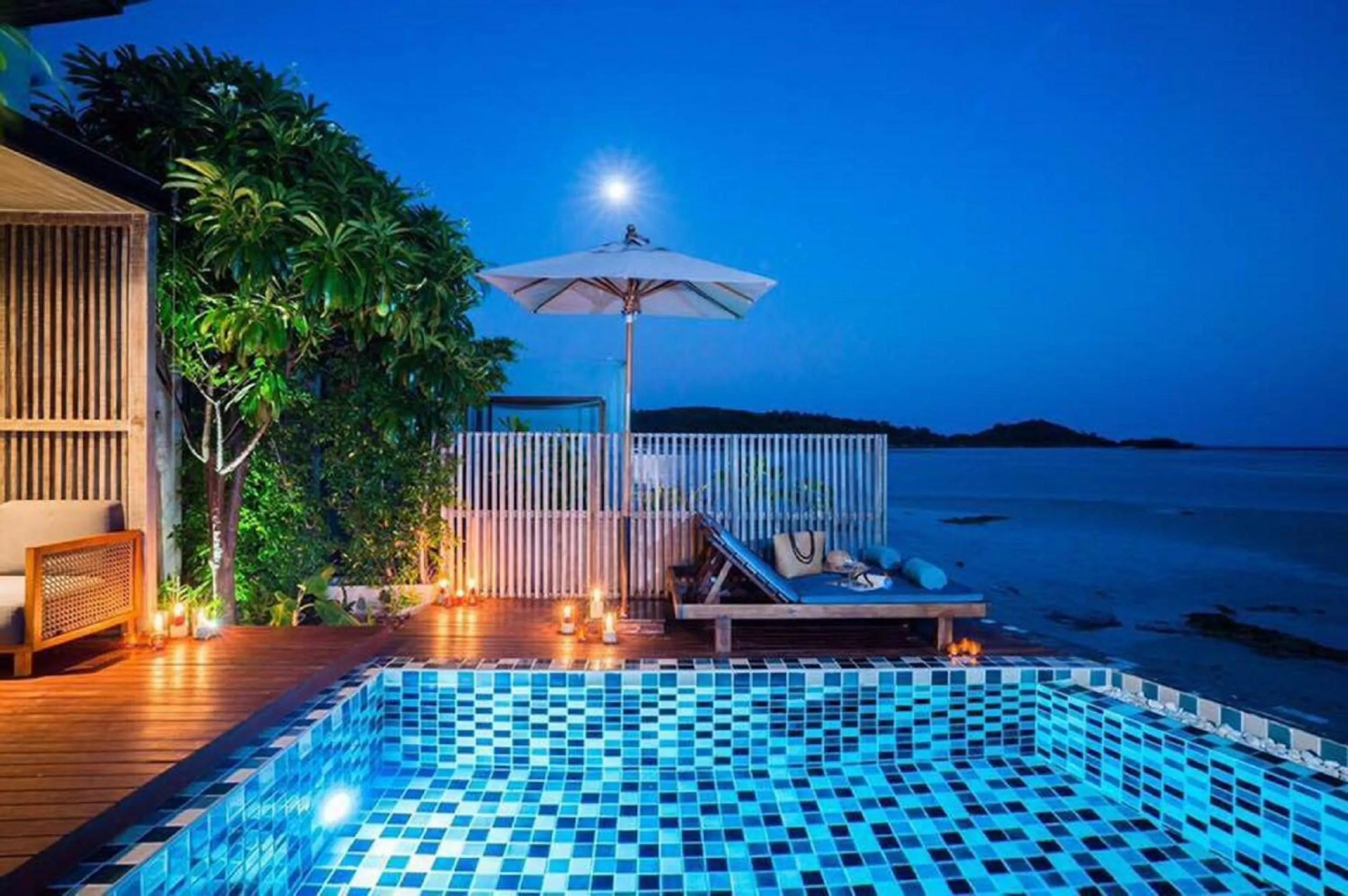 Pool view in Casa De Mar - Koh Samui