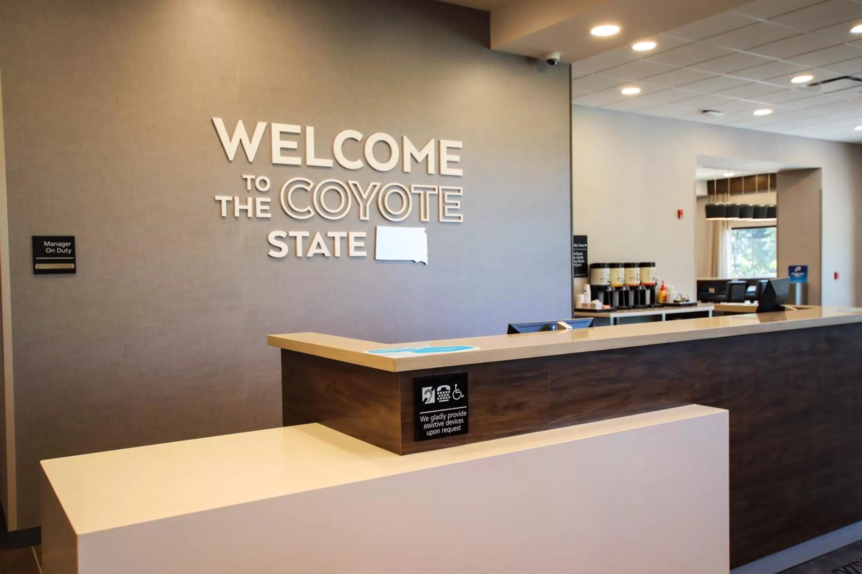 Property building in Hampton Inn Lead