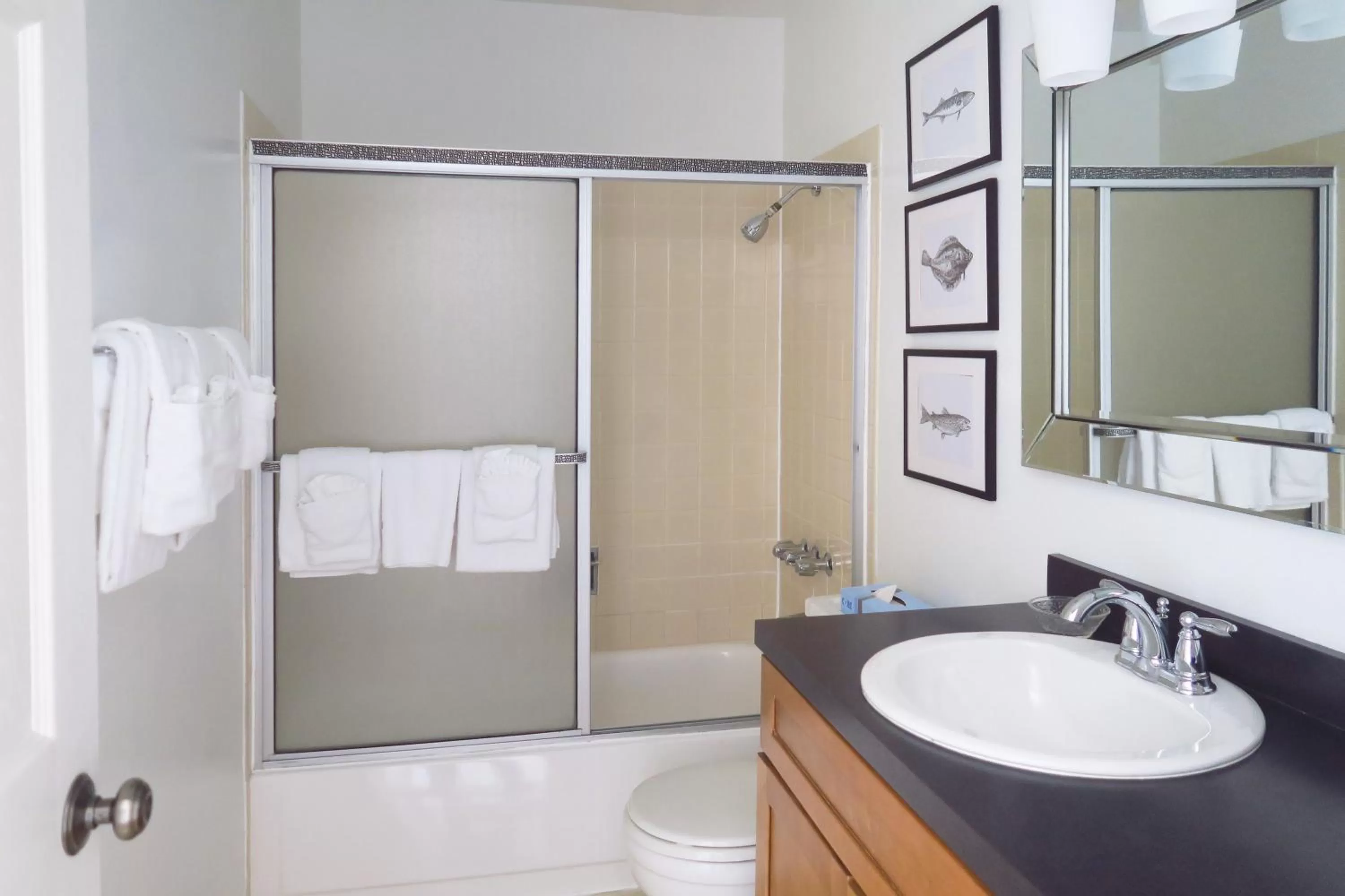 Bathroom in Ocean Terrace Condominiums