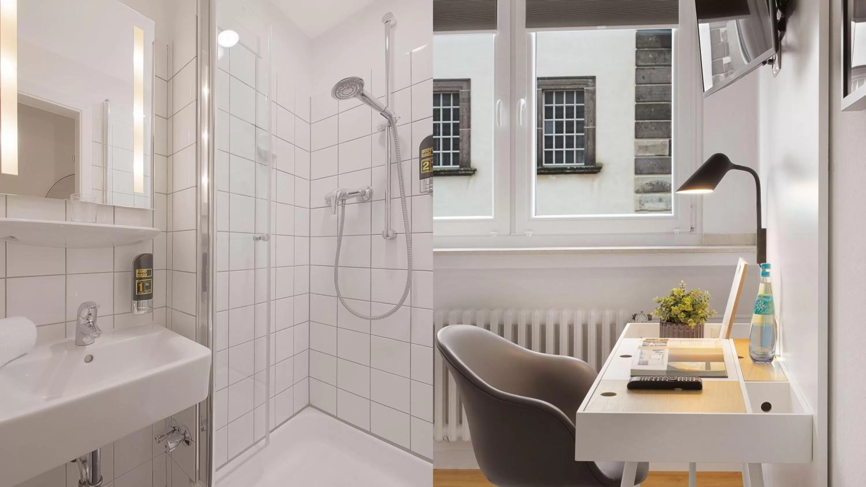 Bathroom in Beethoven Hotel Dreesen - furnished by BoConcept