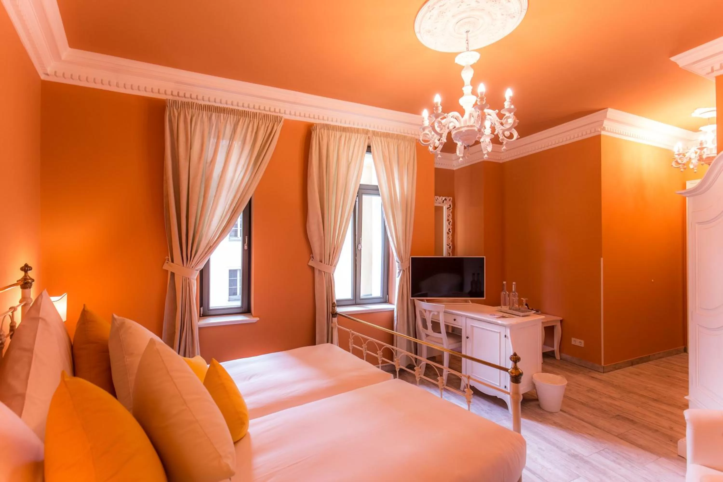 Photo of the whole room, Bed in Grande Albergo Giancarlo