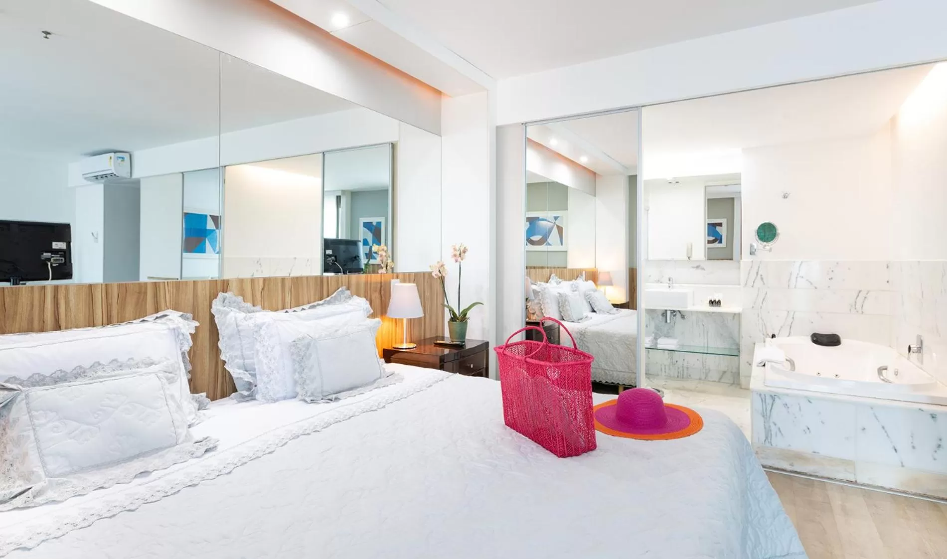 Bed in Pestana Rio Atlantica