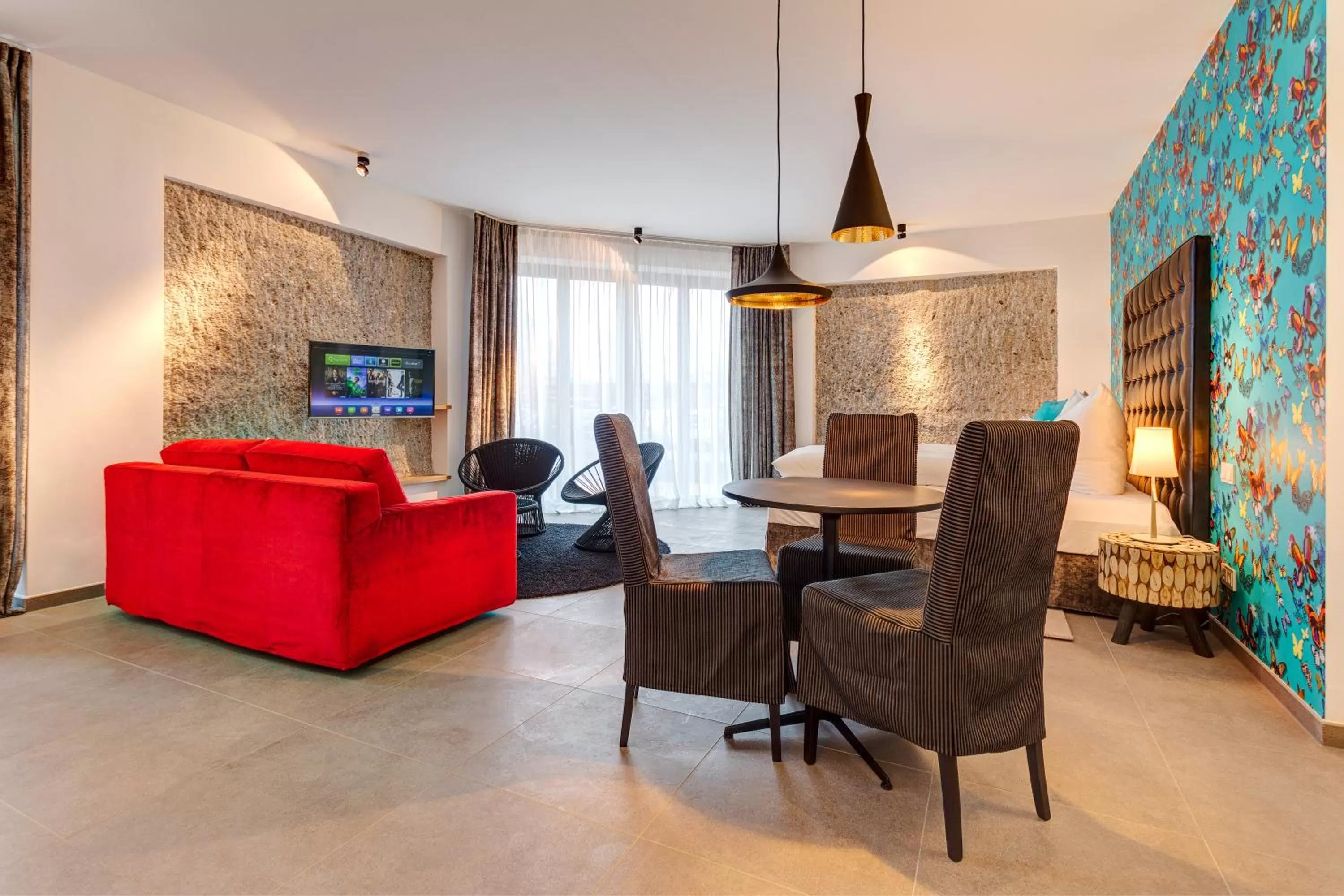 Day in Hotel im Bunker