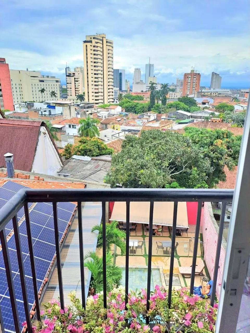 View (from property/room) in Rossa Palma