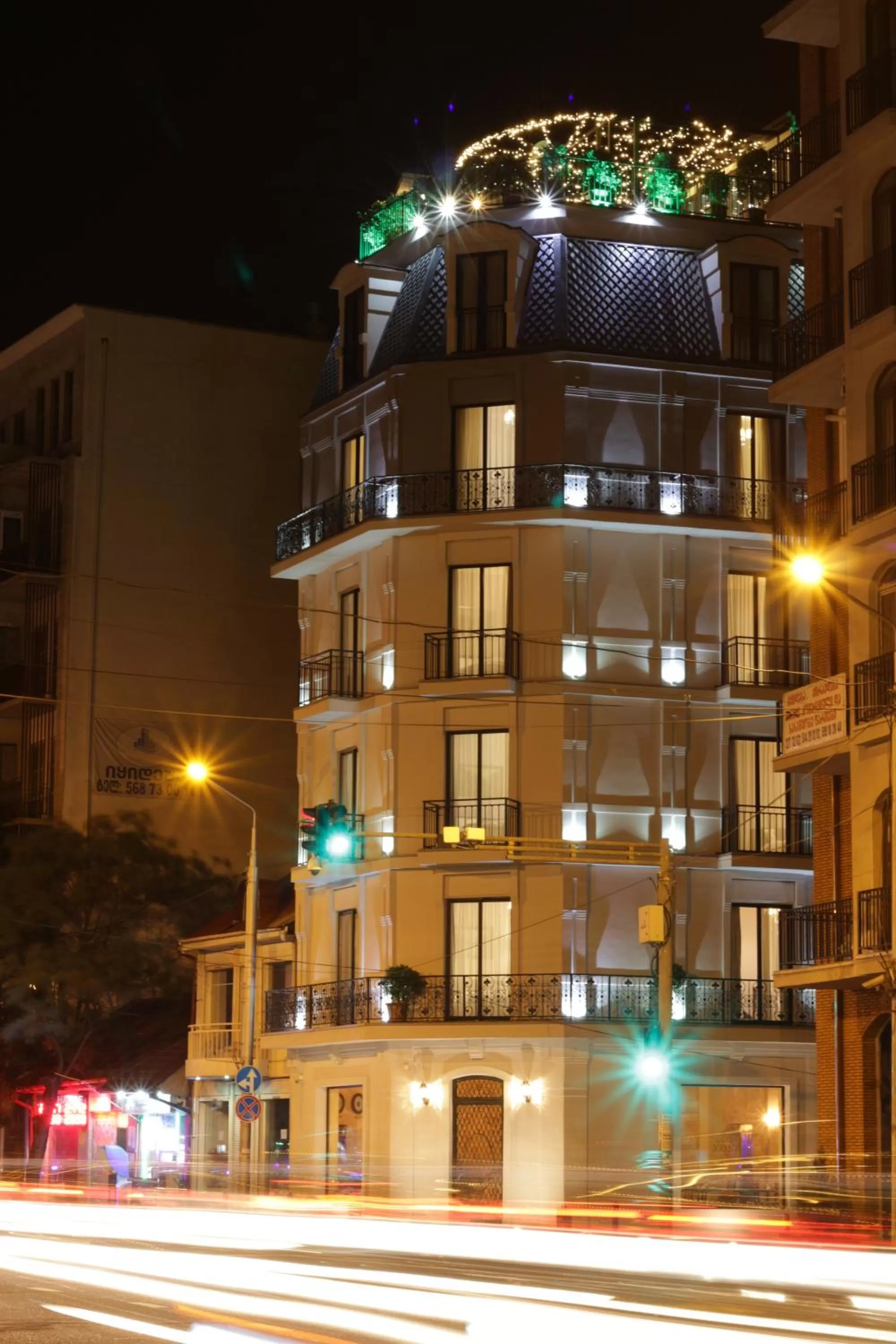 Property building in Hotel Pushkin