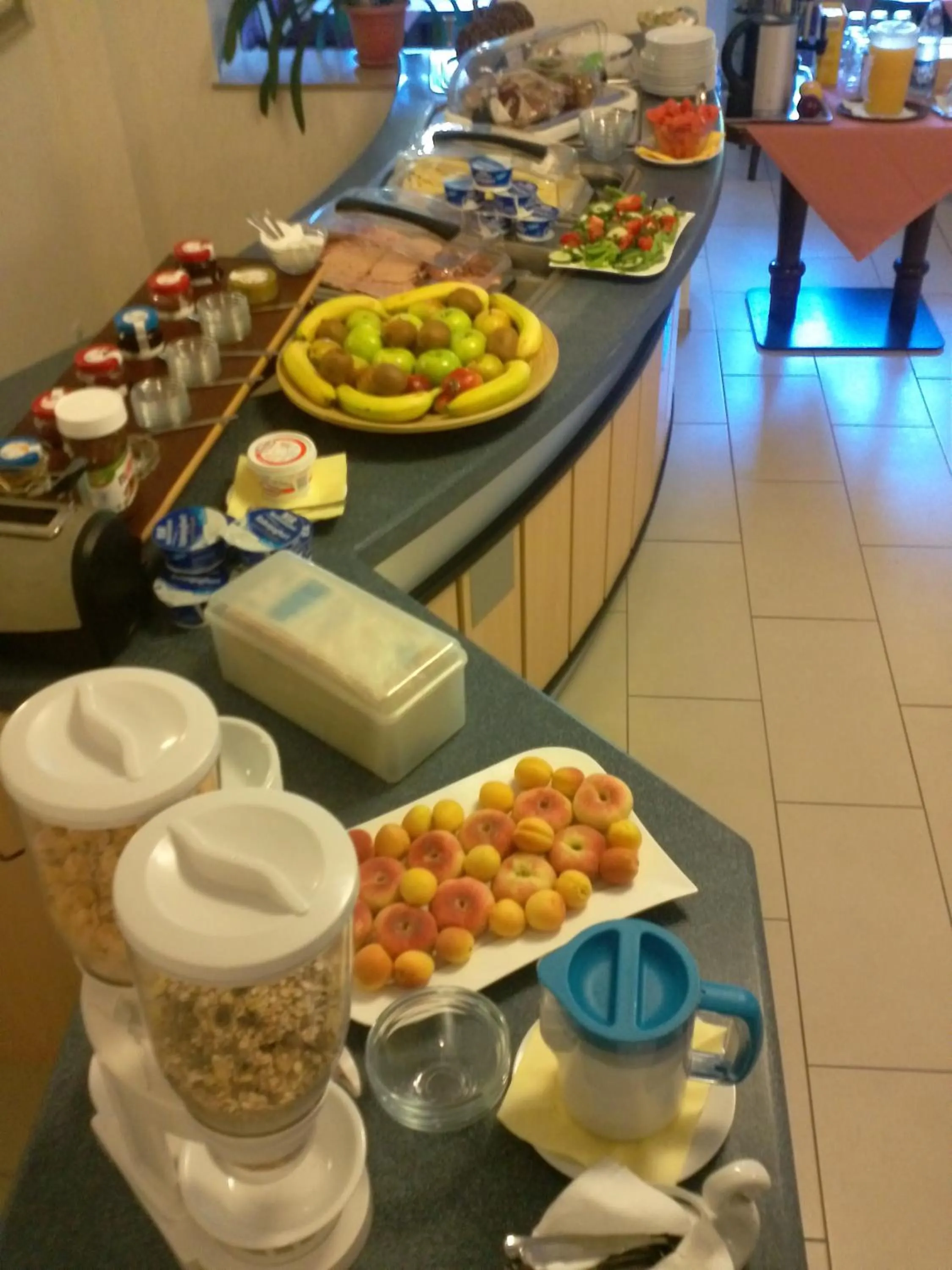 Buffet breakfast in Hotel Am Kamin