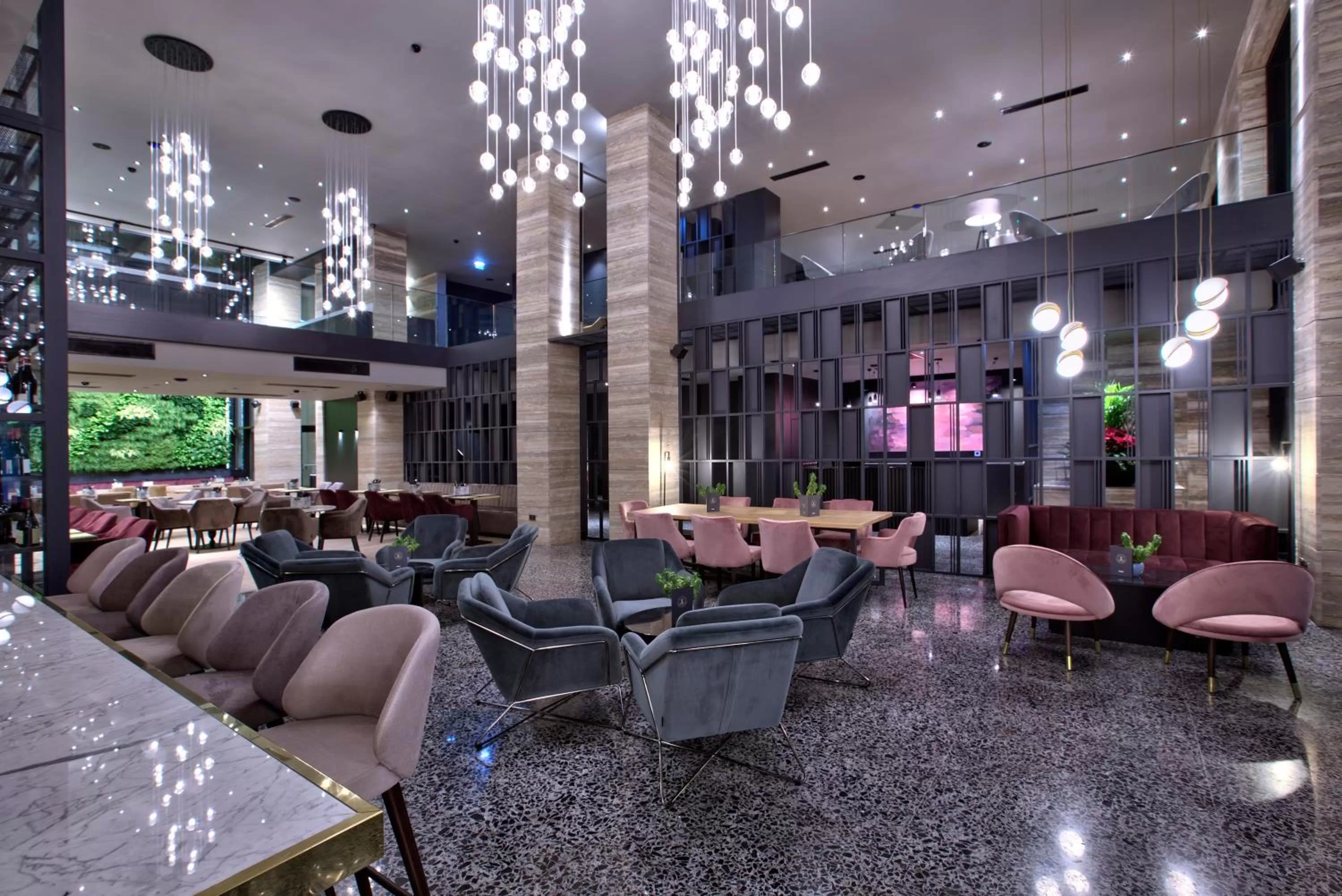 Lounge or bar in Number 11 St Julian's Malta - Handwritten Collection