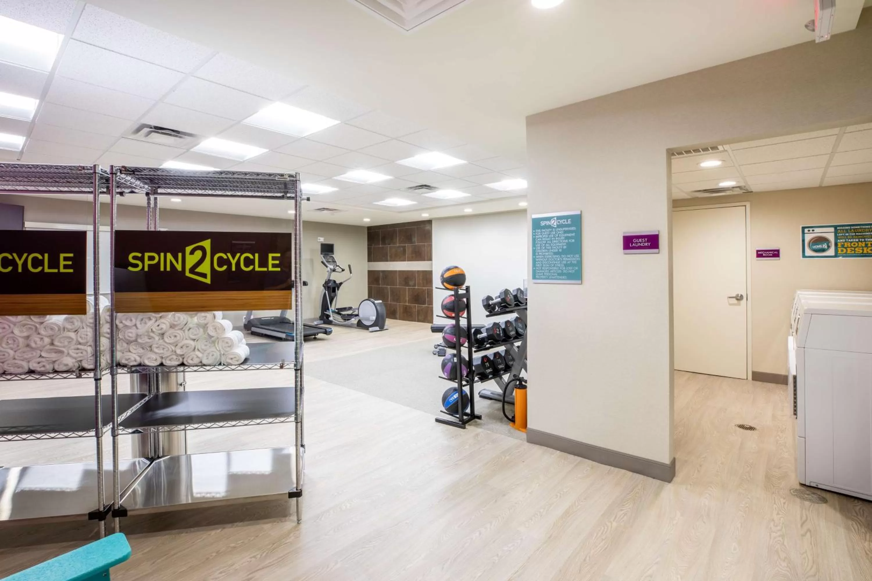 Fitness centre/facilities in Home2 Suites by Hilton Houston Bush Intercontinental Airport Iah Beltway 8