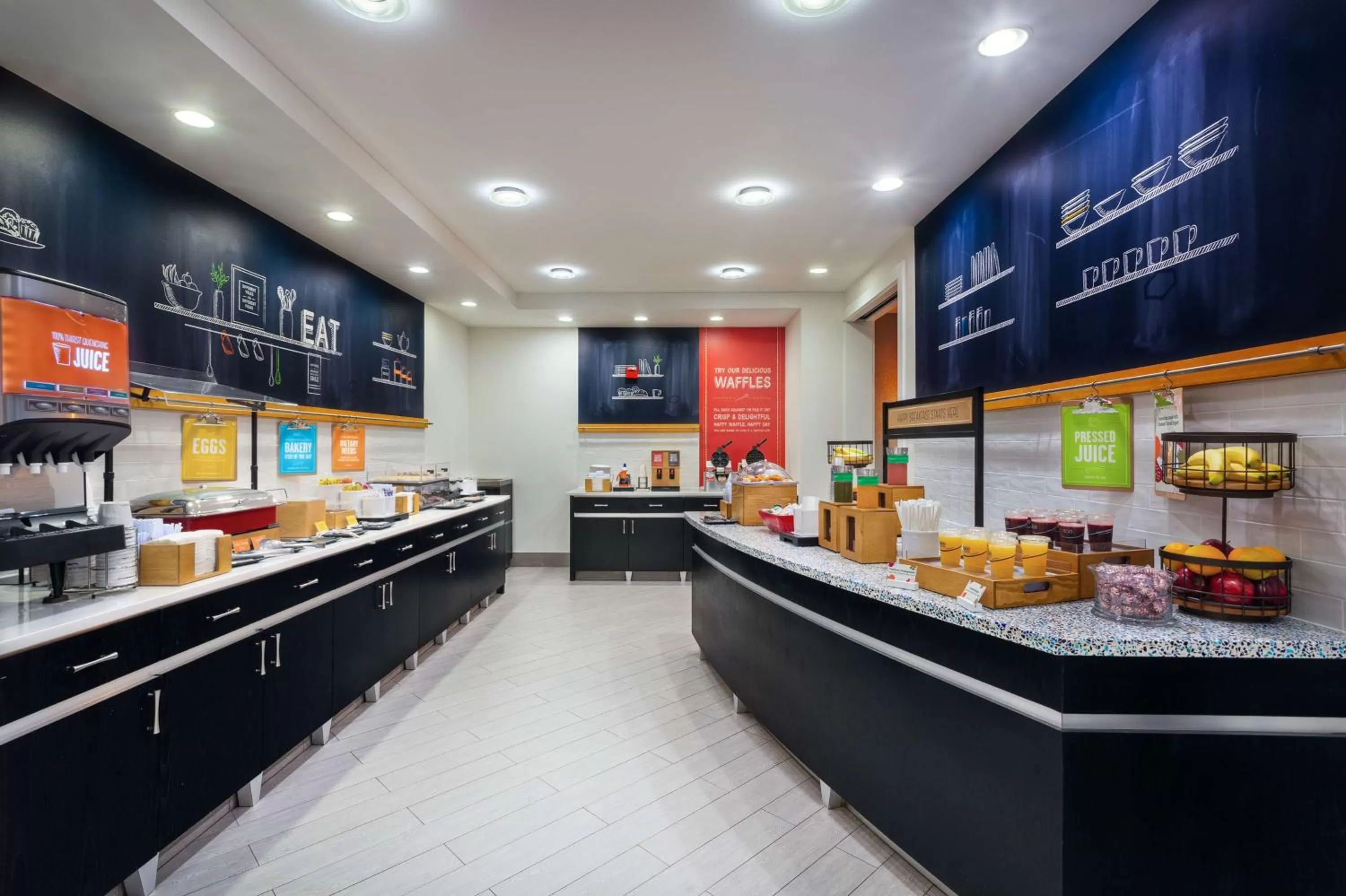 Breakfast in Hampton Inn & Suites Herndon-Reston