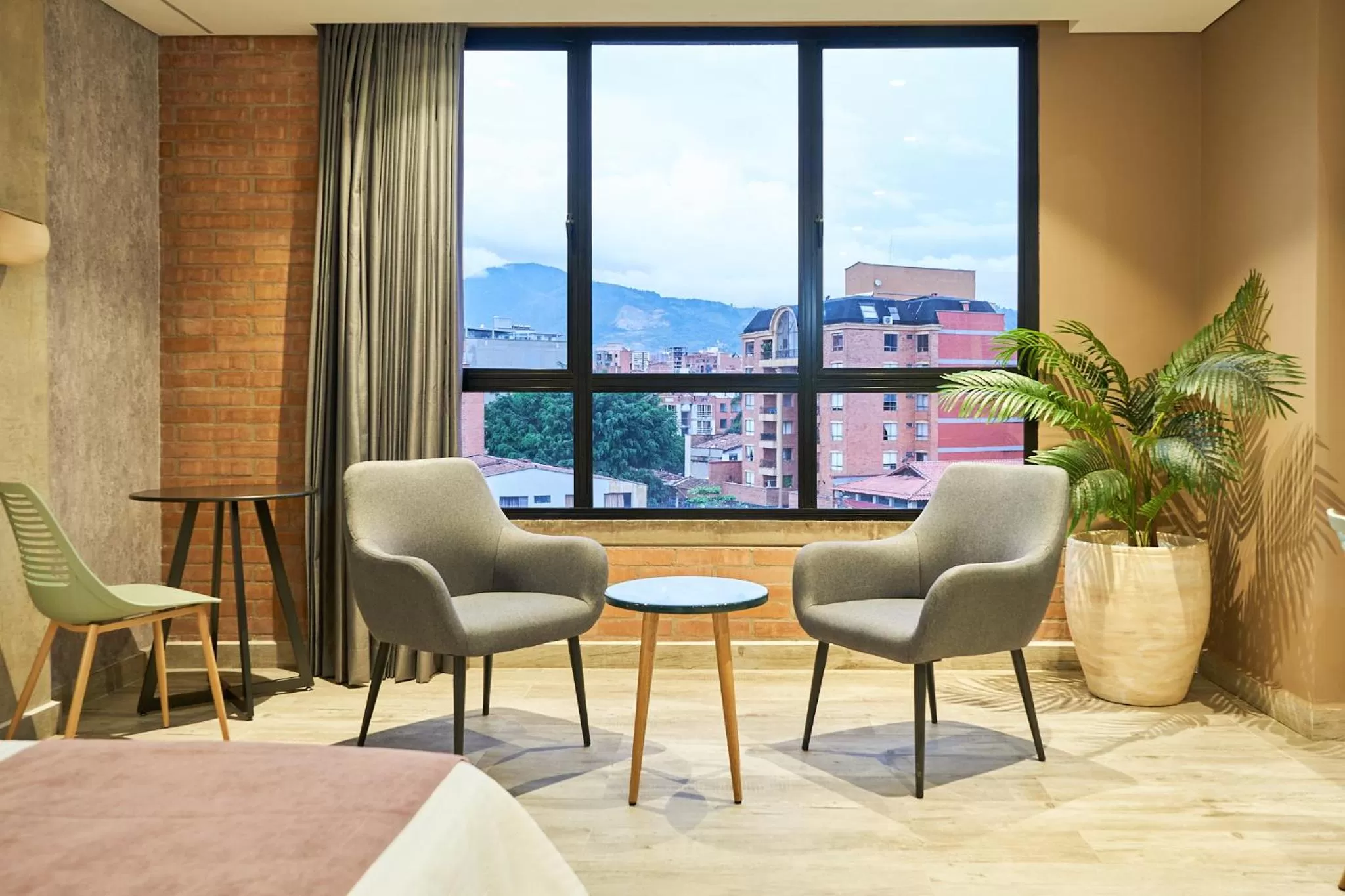 Seating area in Eutopiq Hotel