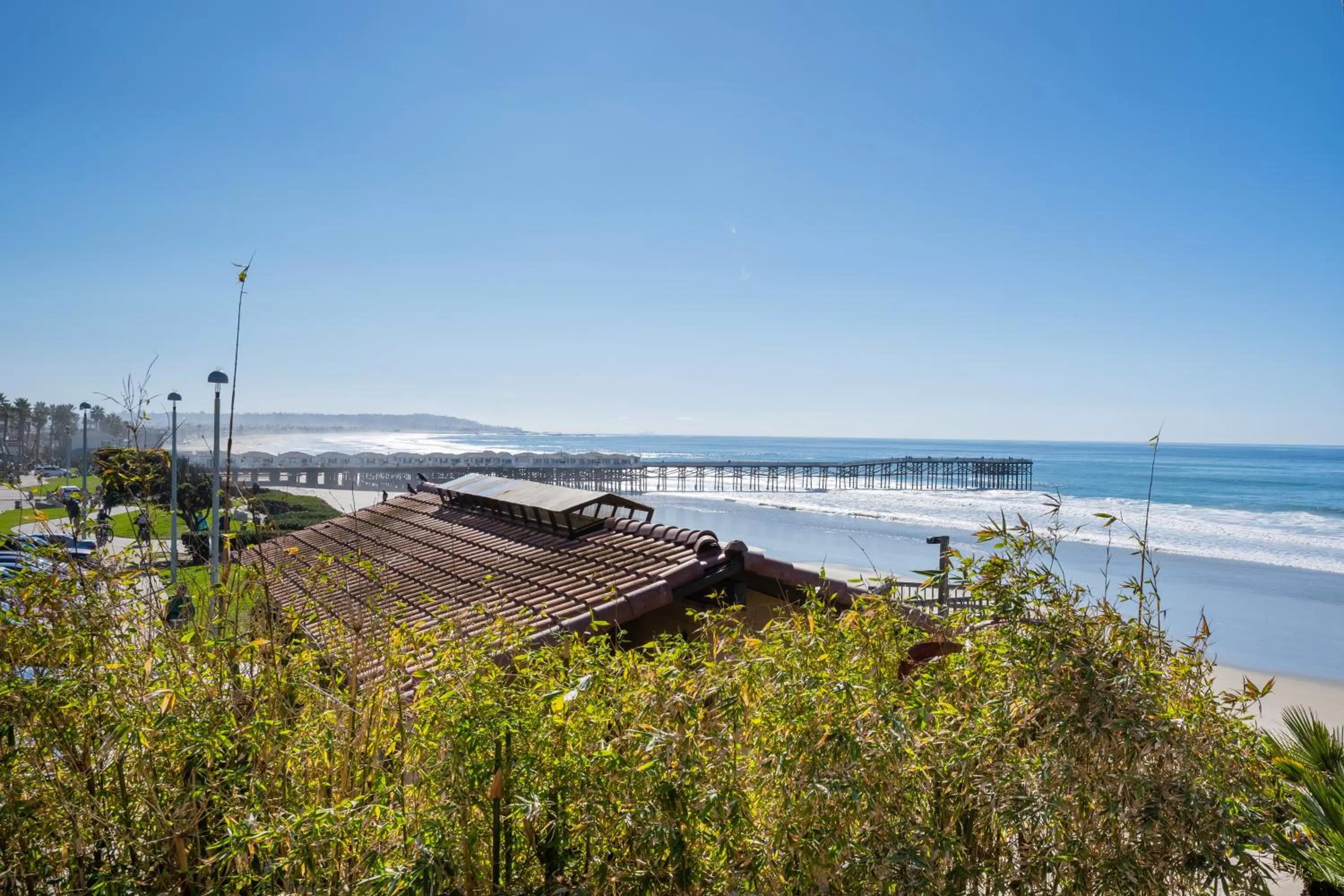 Beach in Pacific Terrace Hotel