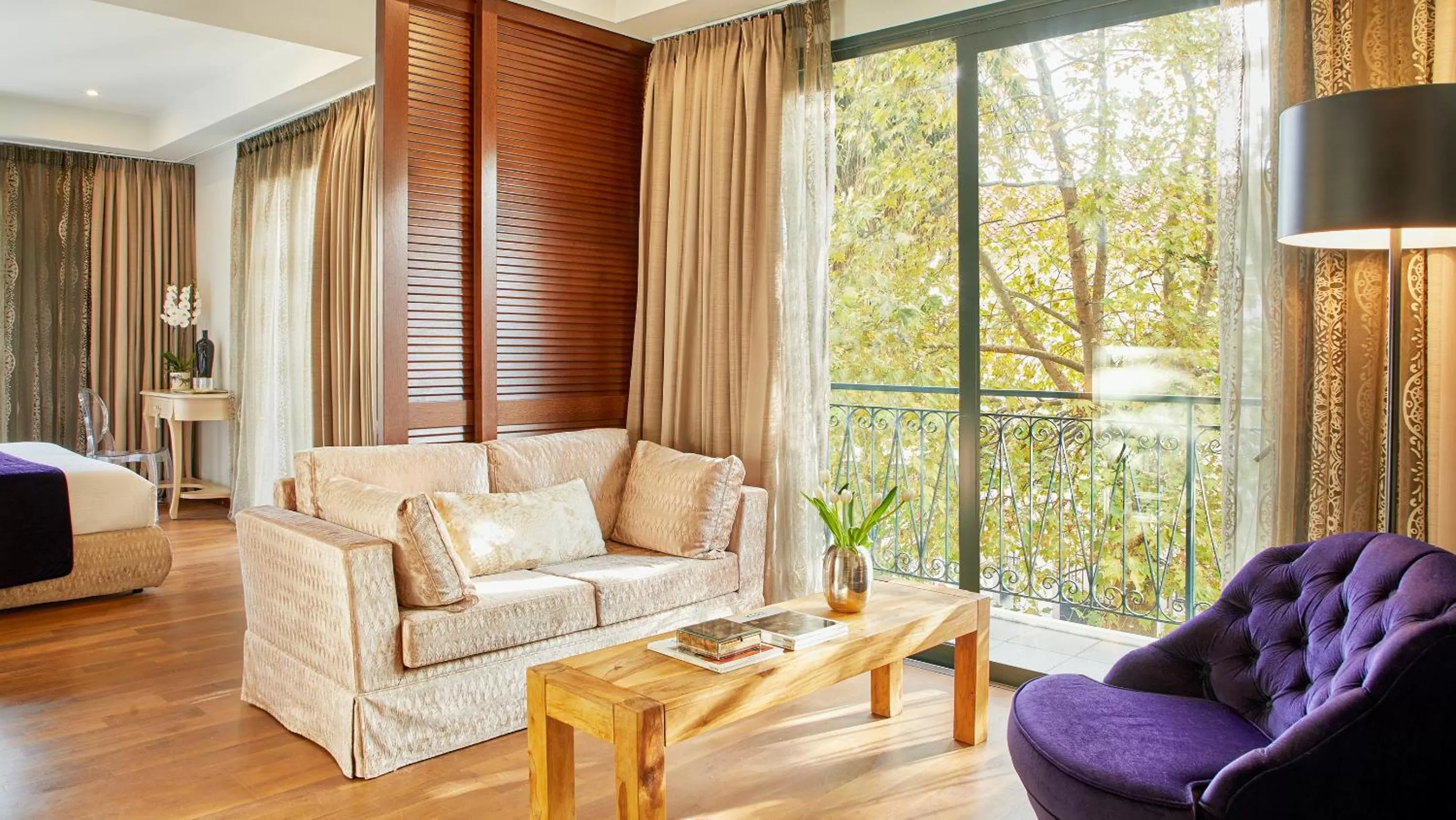 Living room, Bed in Dioni Boutique Hotel