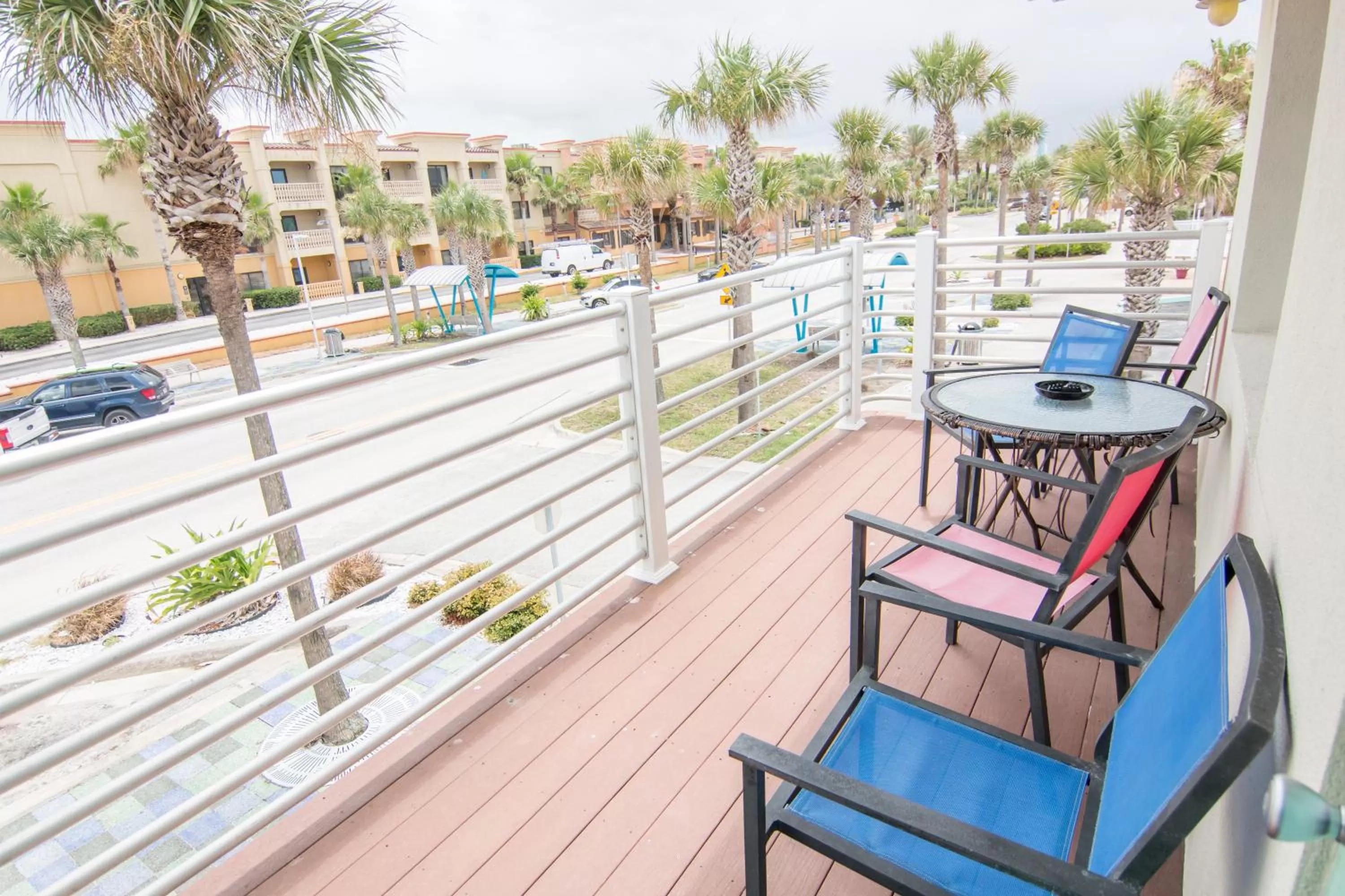 Balcony/Terrace in Magic Beach Motel - Vilano Beach, Saint Augustine