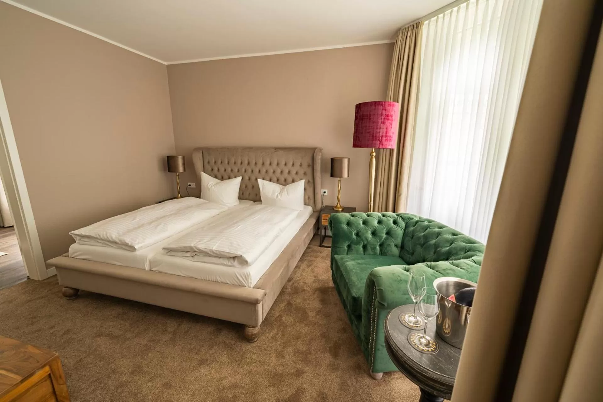 Bed in Waldhotel Riesebusch