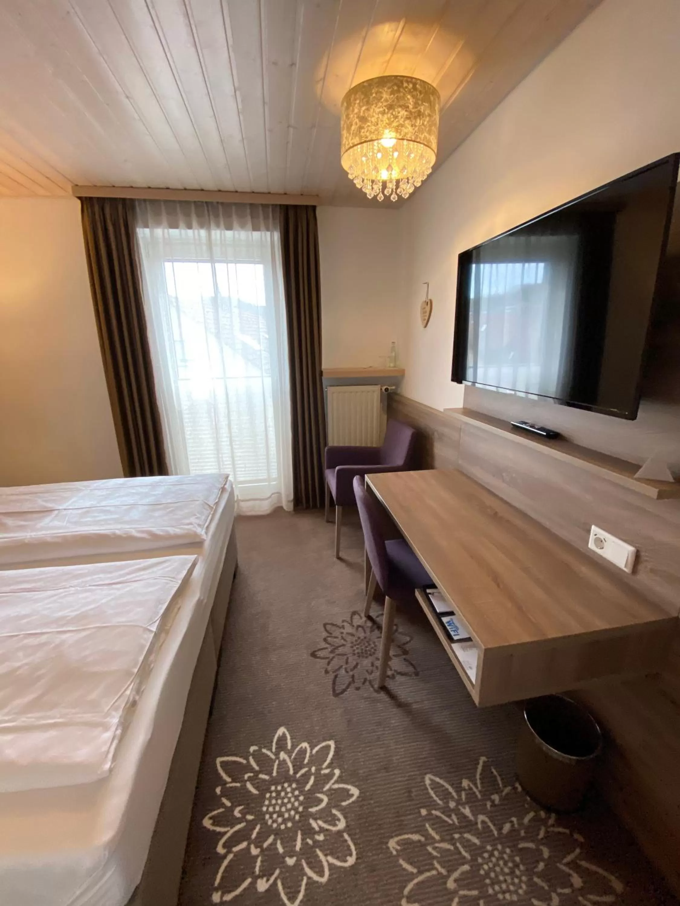 Bed in Hotel in den Herrnwiesen