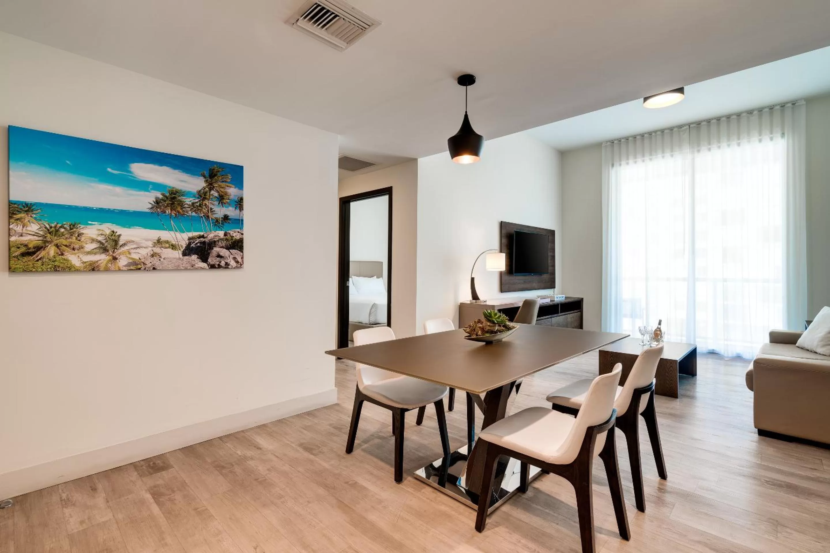 Living room in Costa Hollywood Beach Resort - An All Suite Hotel