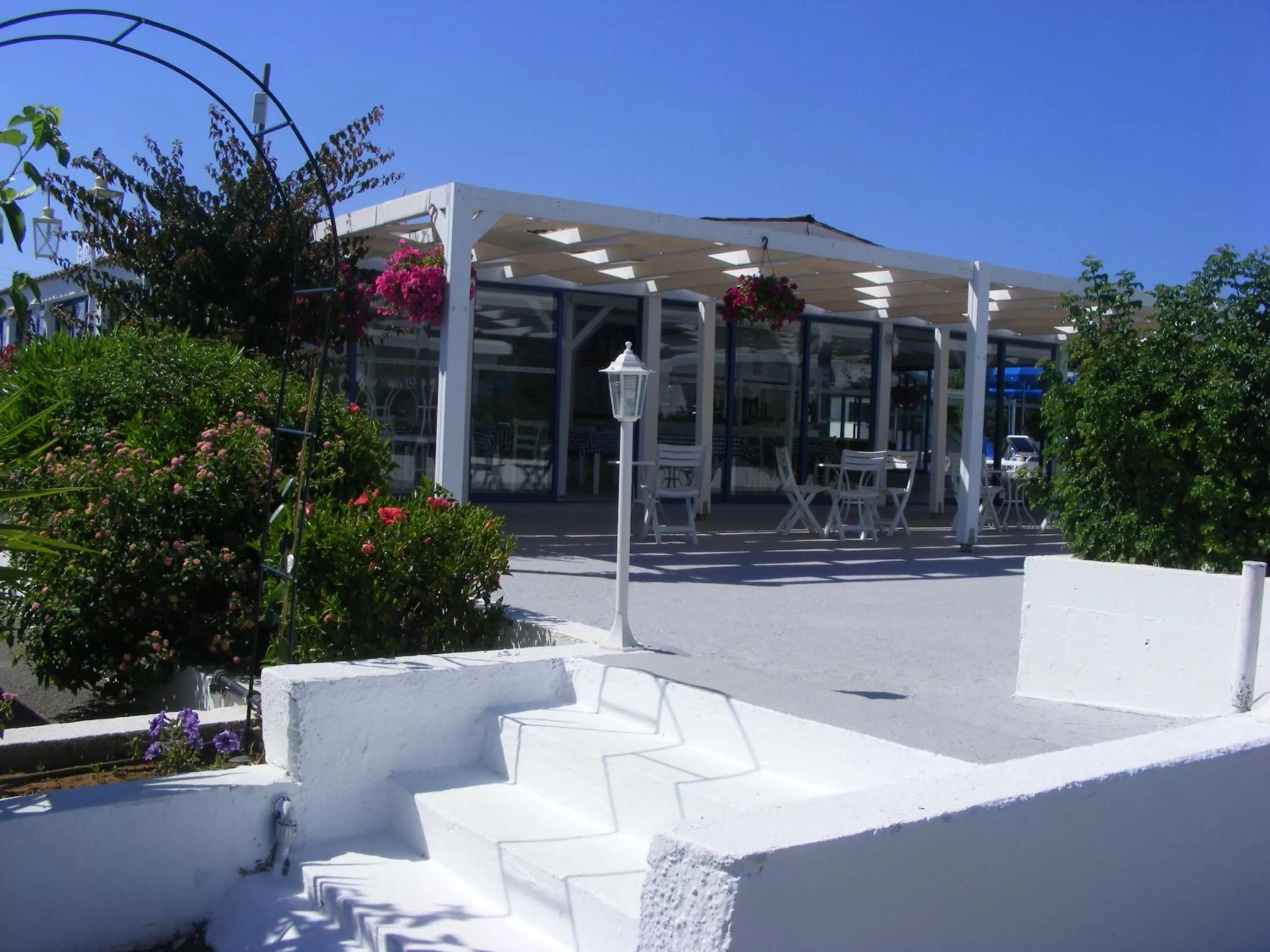 Decorative detail in Flokkas Hotel Apartments