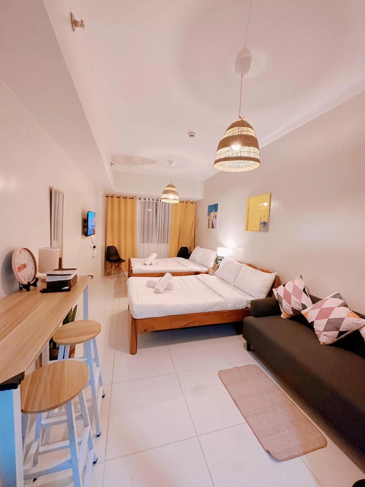 Bed in Luxury Suites at Brenthill Baguio City