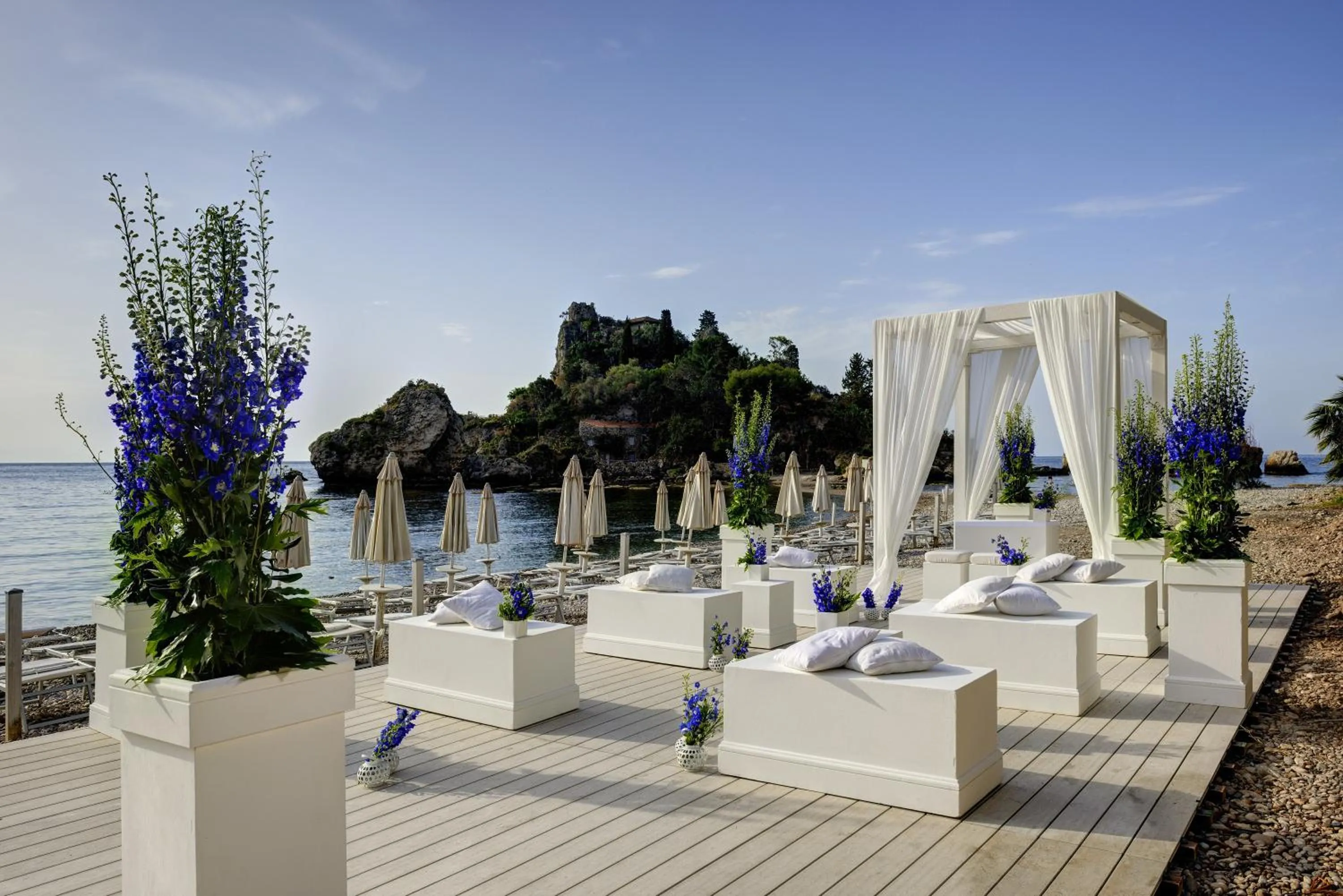 Patio in La Plage Resort