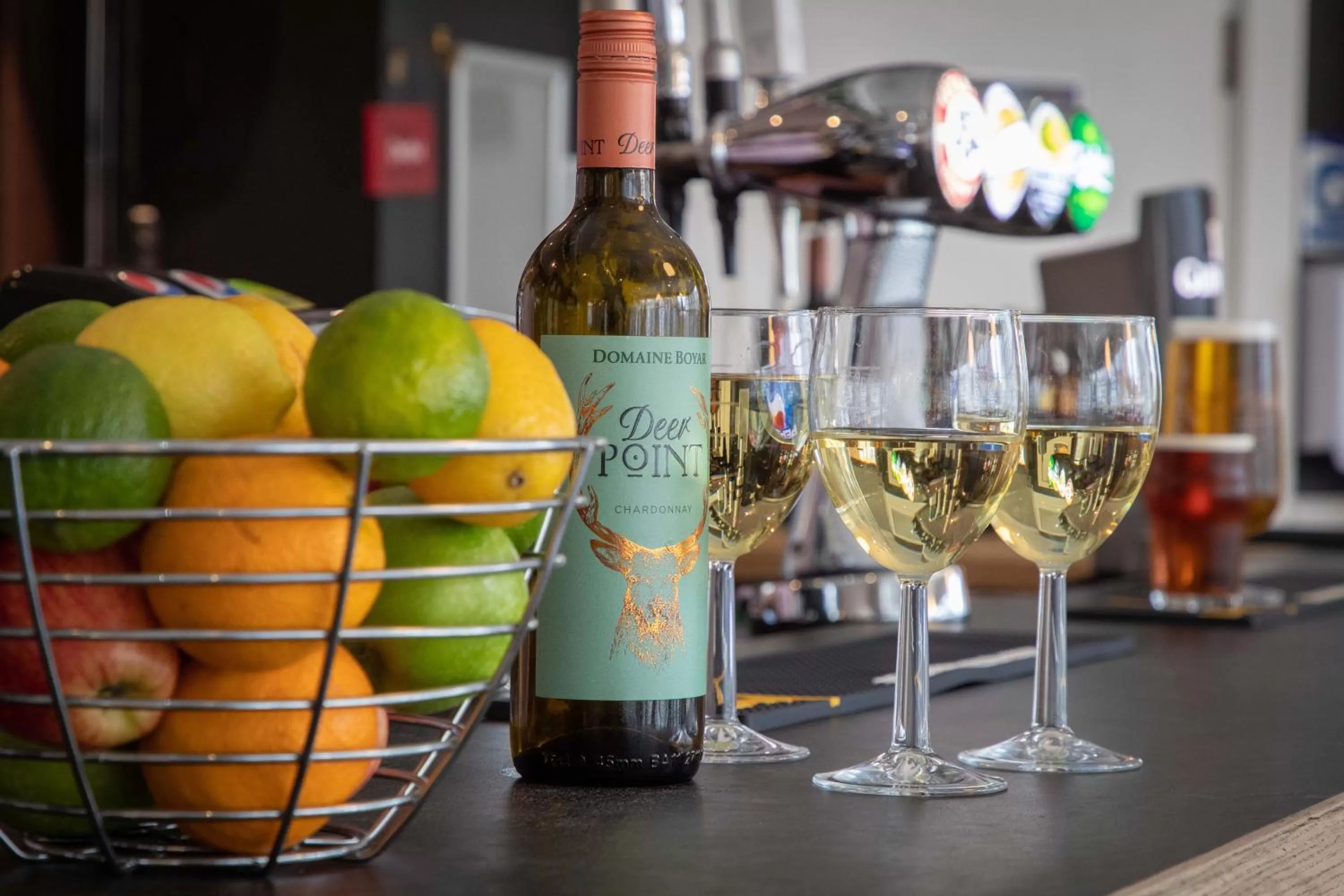 Alcoholic drinks in The Caledonian New Southlands Hotel