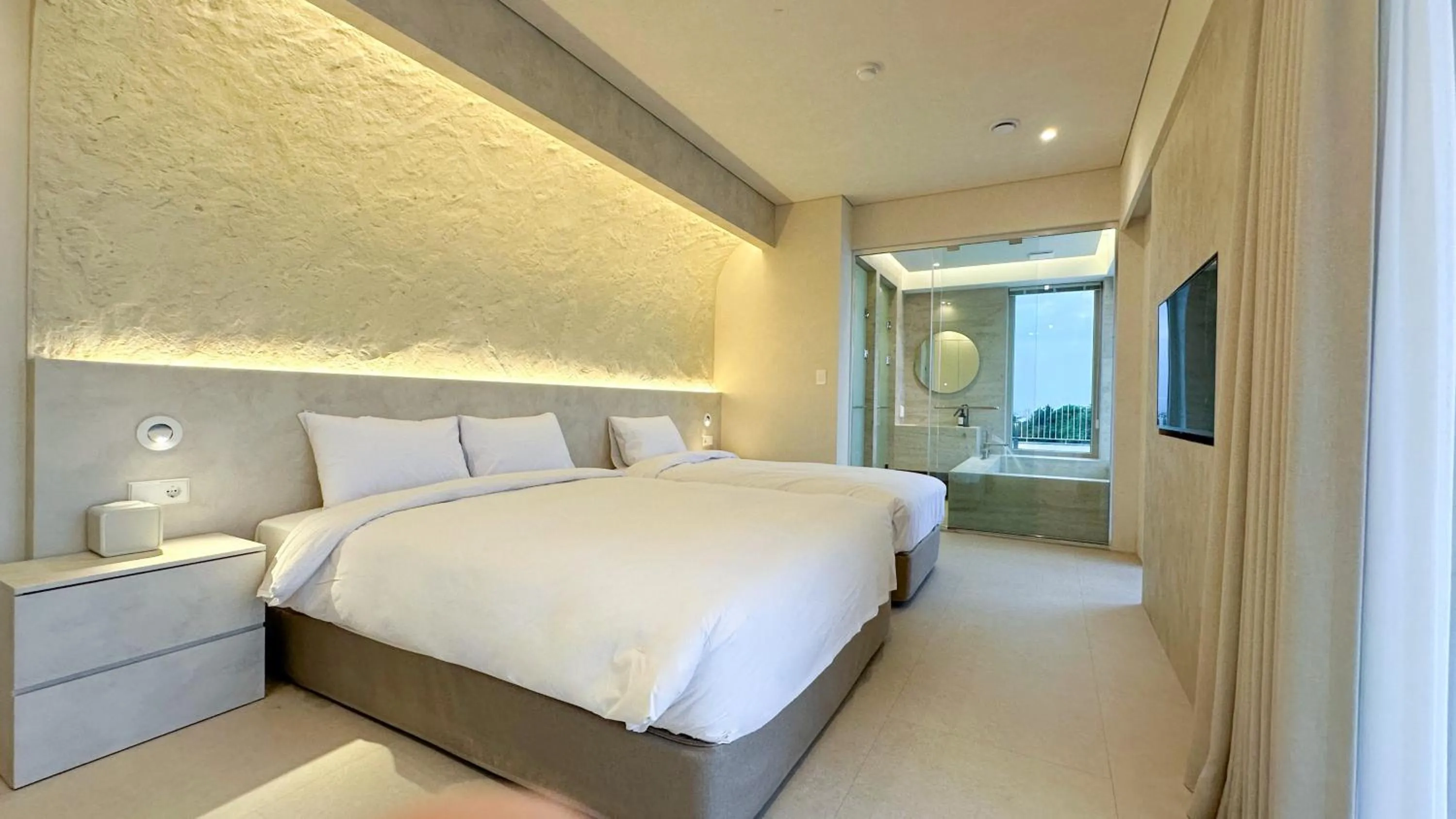 Bed in Y Resort Jeju